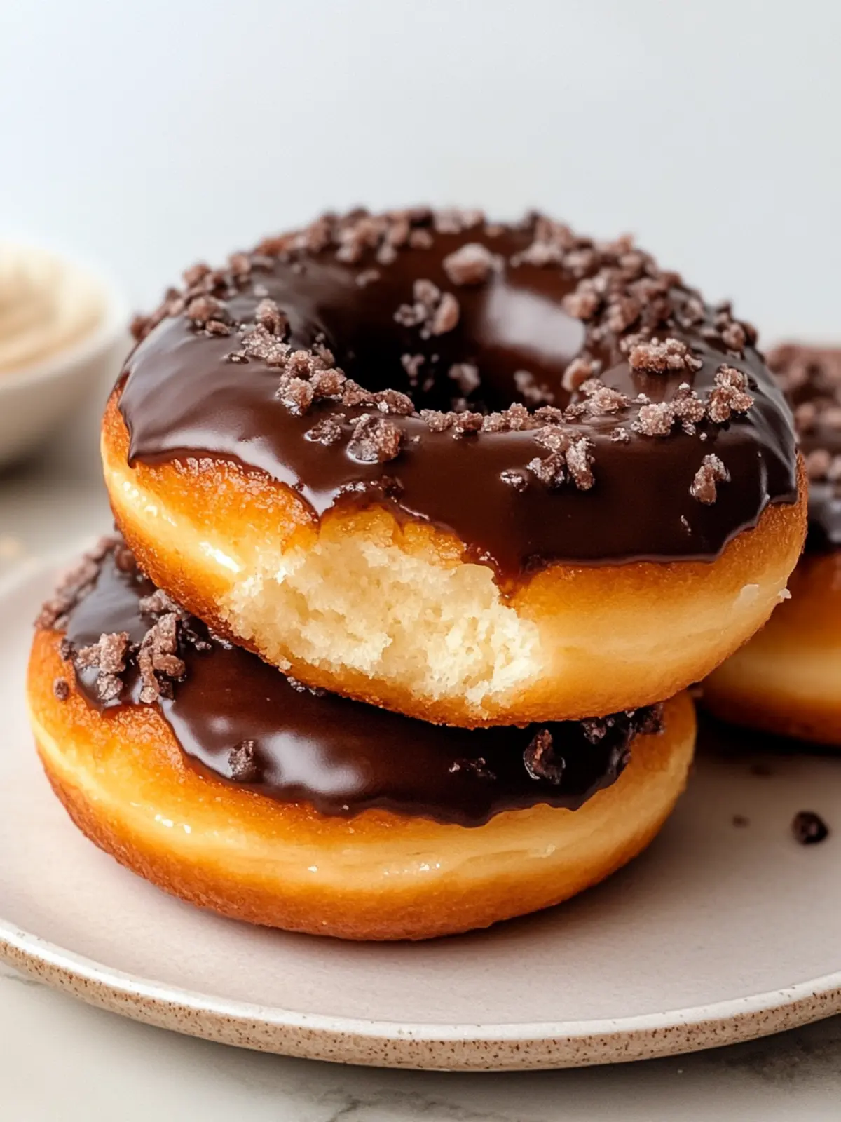 Keto Boston Cream Donuts That Satisfy Your Sweet Cravings 2 Keto Boston Cream Donuts