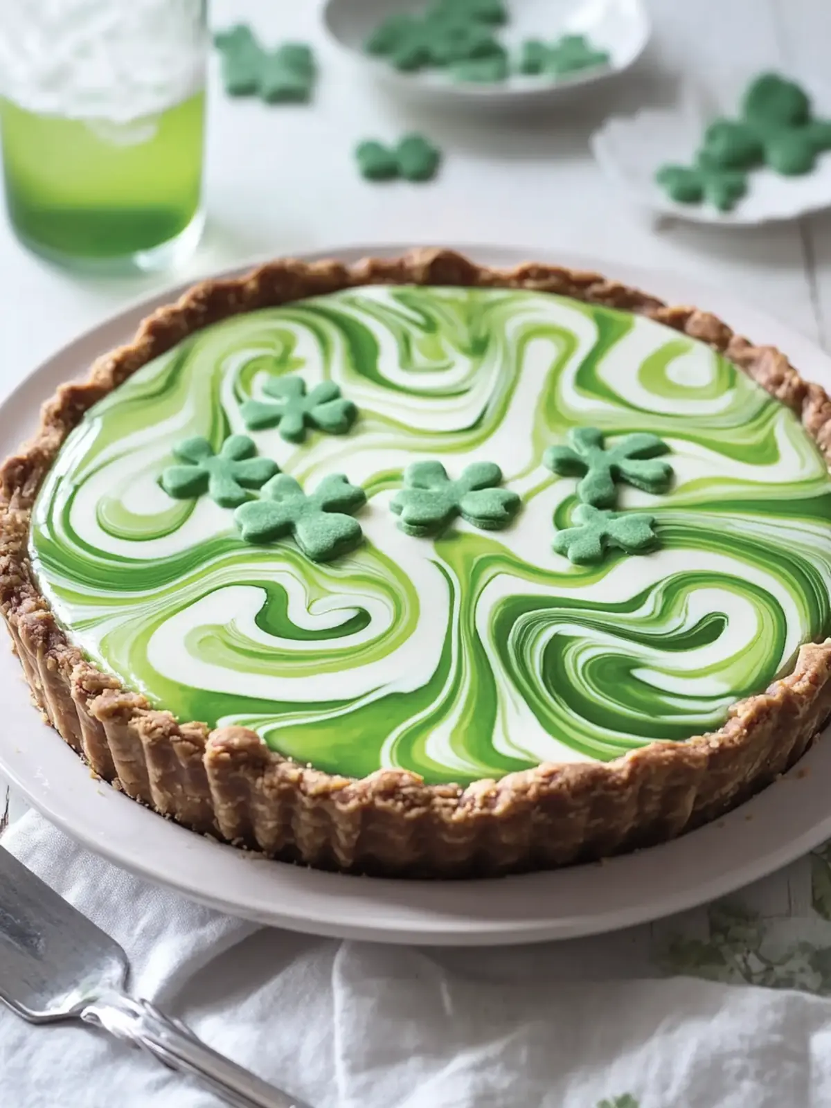 Delicious Shamrock Swirl Pie: An Easy Festive Delight 4 Shamrock Swirl Pie