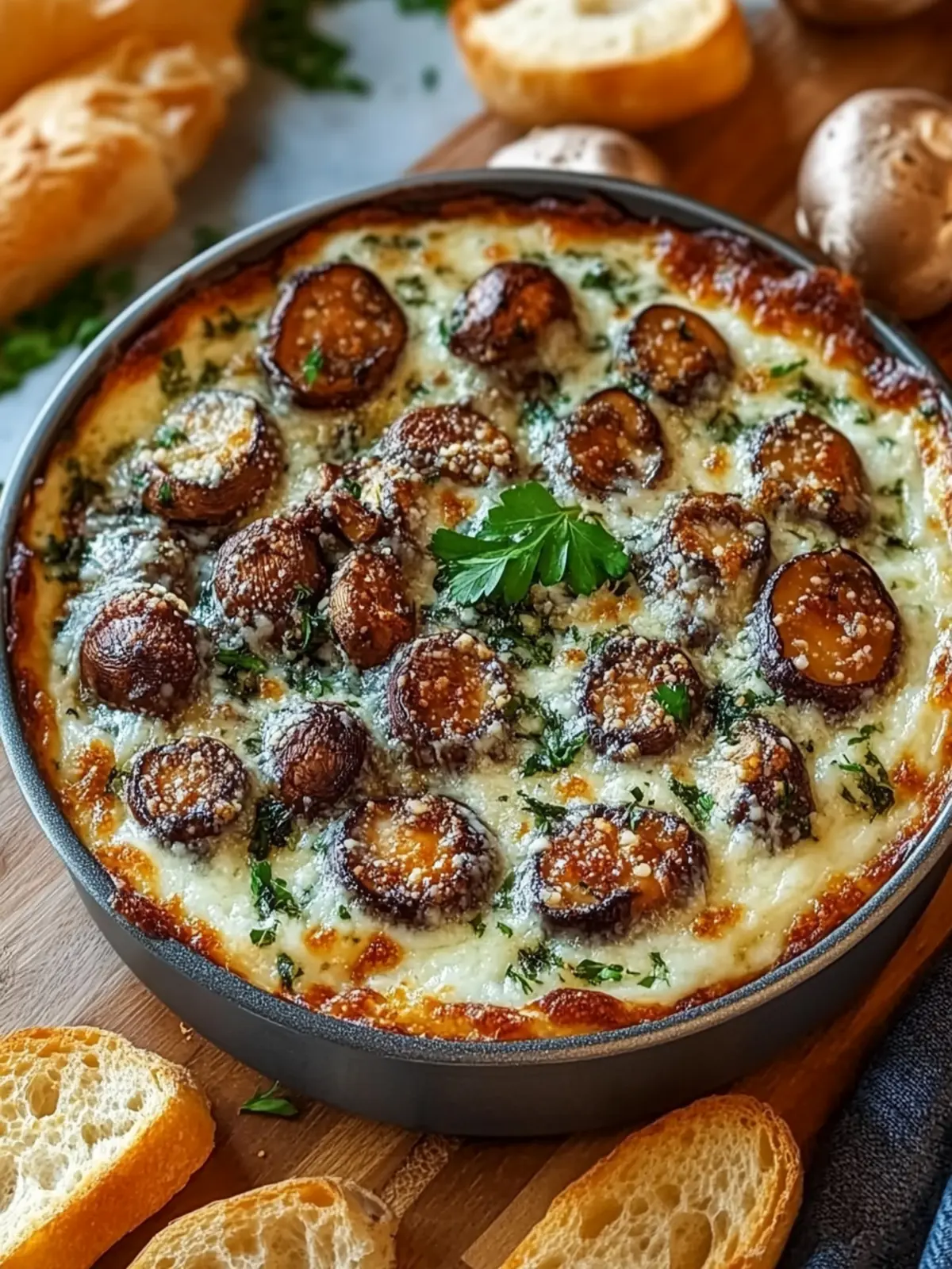 Irresistible Stuffed Mushroom Dip That'll Wow Your Guests 4 Stuffed Mushroom Dip