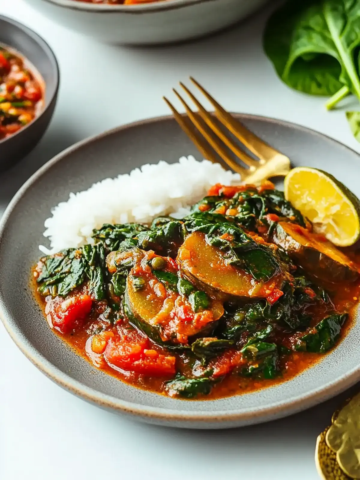 Ghanaian Spinach Stew: A Quick & Flavor-Packed Delight 4 Ghanaian Spinach Stew