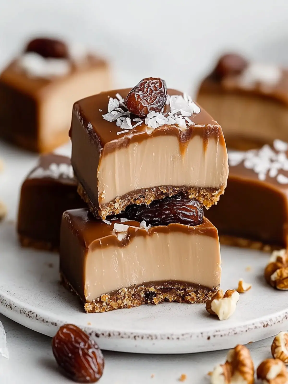 Irresistible Date, Cashew and Caramel Slice You ll Crave 3 Date, Cashew and Caramel Slice
