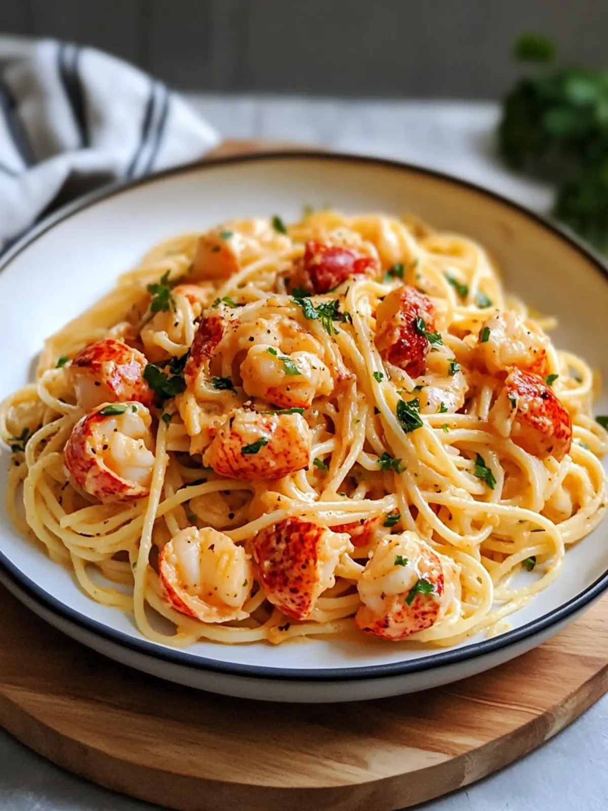 Buttered Lobster Pasta: A Luxurious Homemade Delight 4 Buttered Lobster Pasta