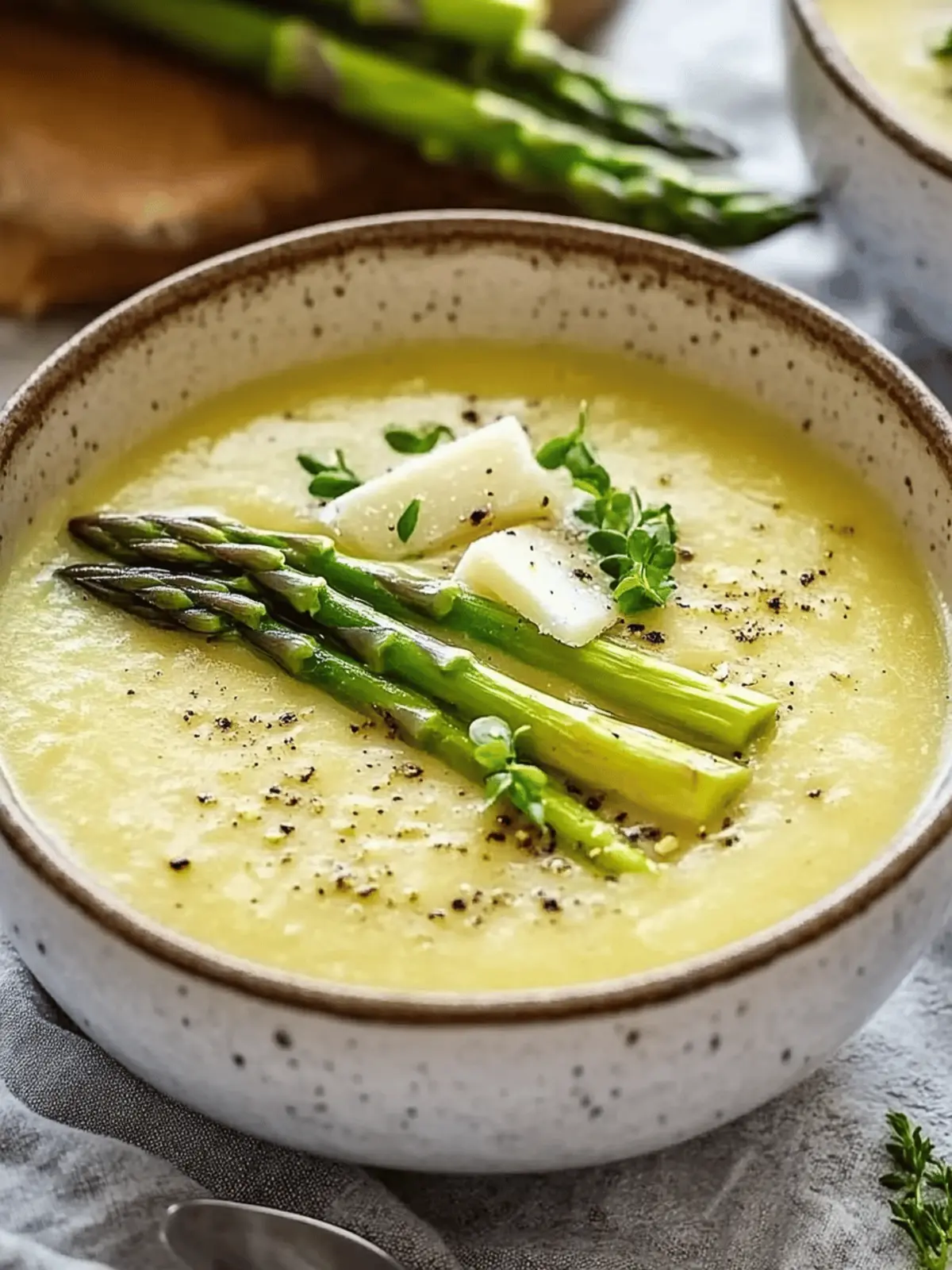 Creamy Asparagus Soup That'll Brighten Your Day 4 Asparagus Soup