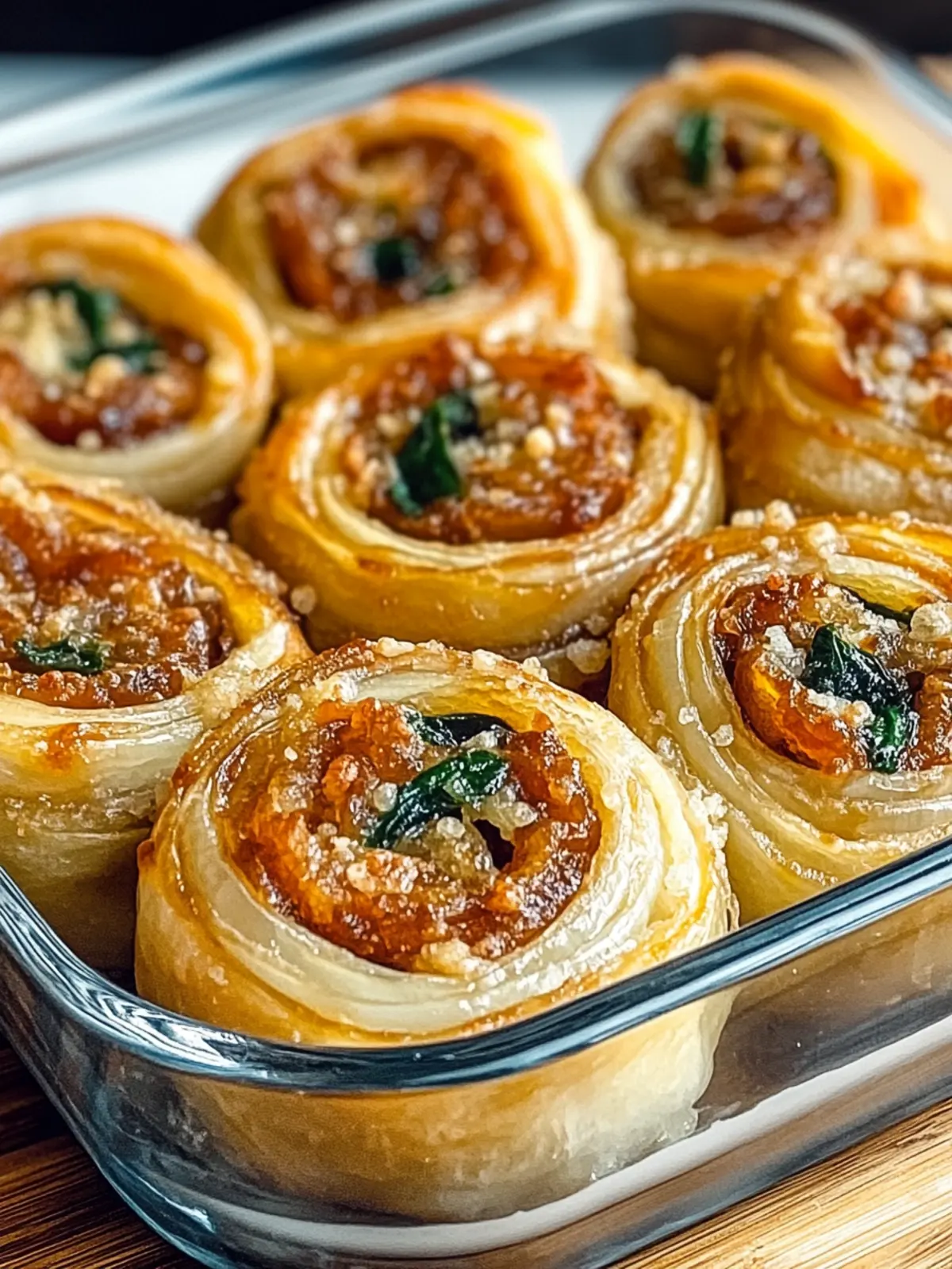 Mouthwatering Vegan Caramelized Onion & Spinach Pizza Rolls 4 Vegan Caramelized Onion & Spinach Pizza Rolls