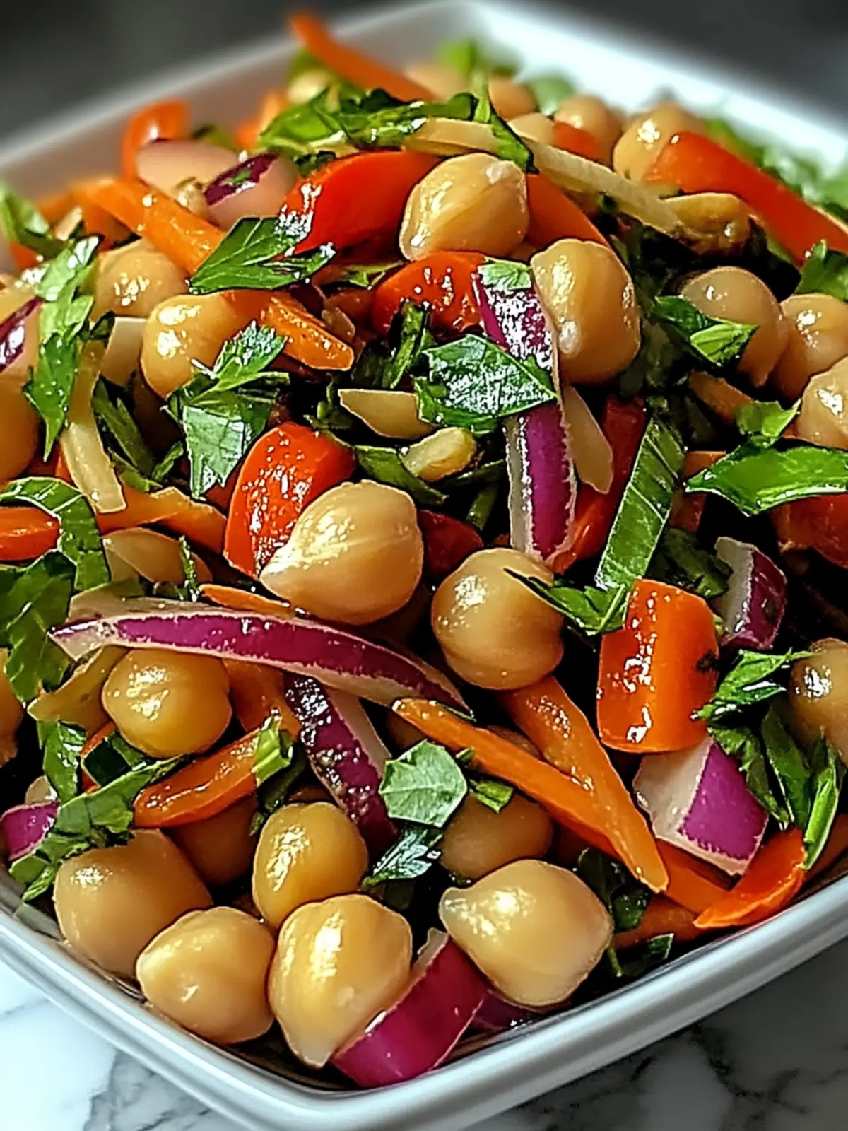 Crunchy Thai Chickpea Salad: Quick & Flavor-Packed Delight 2 Crunchy Thai Chickpea Salad