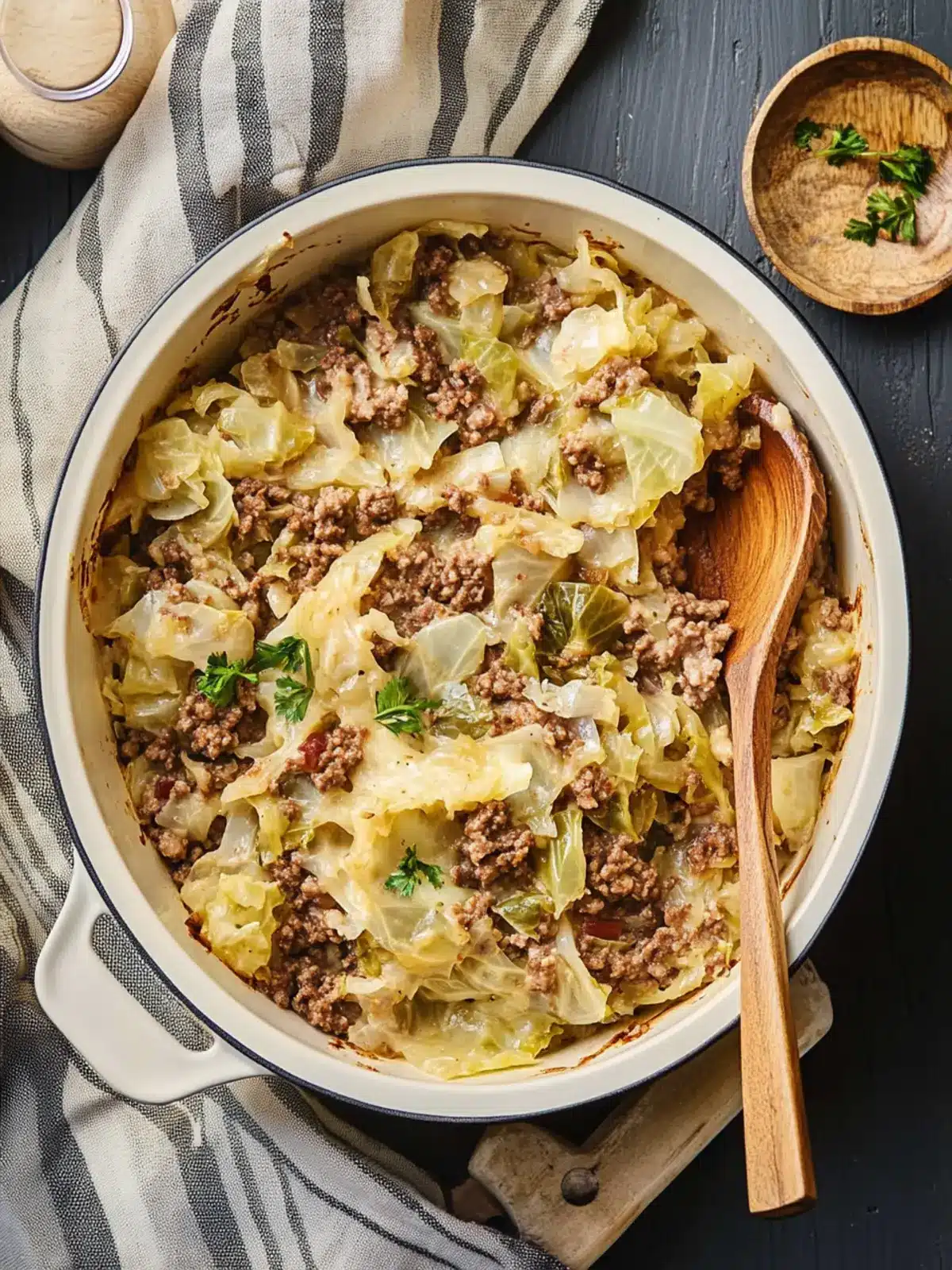 Creamed Cabbage and Ground Beef Casserole Your Family Will Love 4 Creamed Cabbage And Ground Beef Casserole