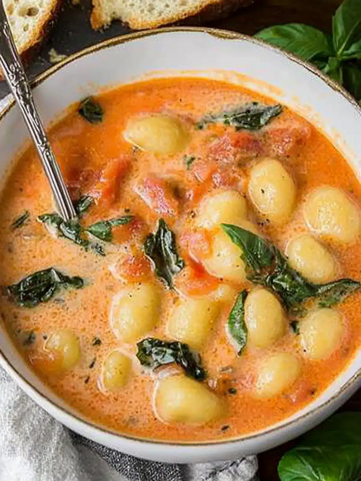 Cozy Tomato Gnocchi Soup for Comforting Home Dining 4 Tomato Gnocchi Soup