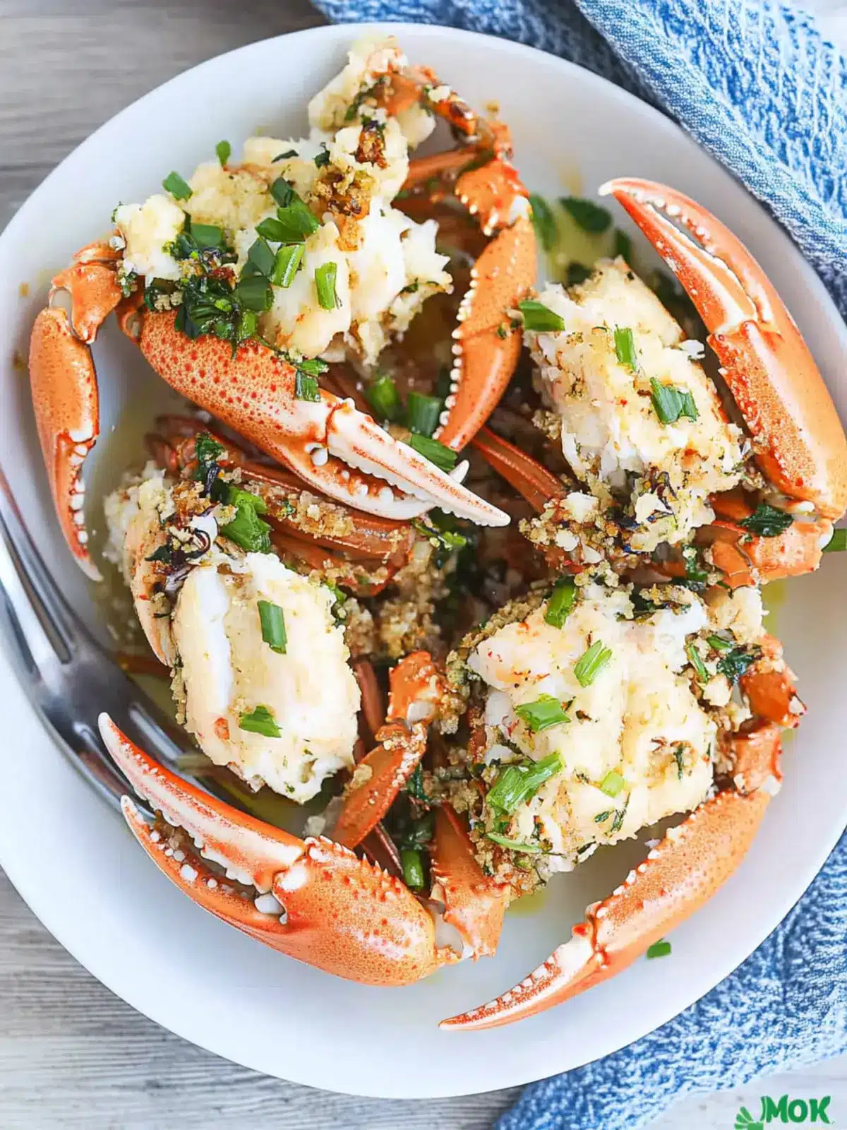 Savor the Flavor: Ginger and Scallion Crab Delight 3 Ginger and Scallion Crab