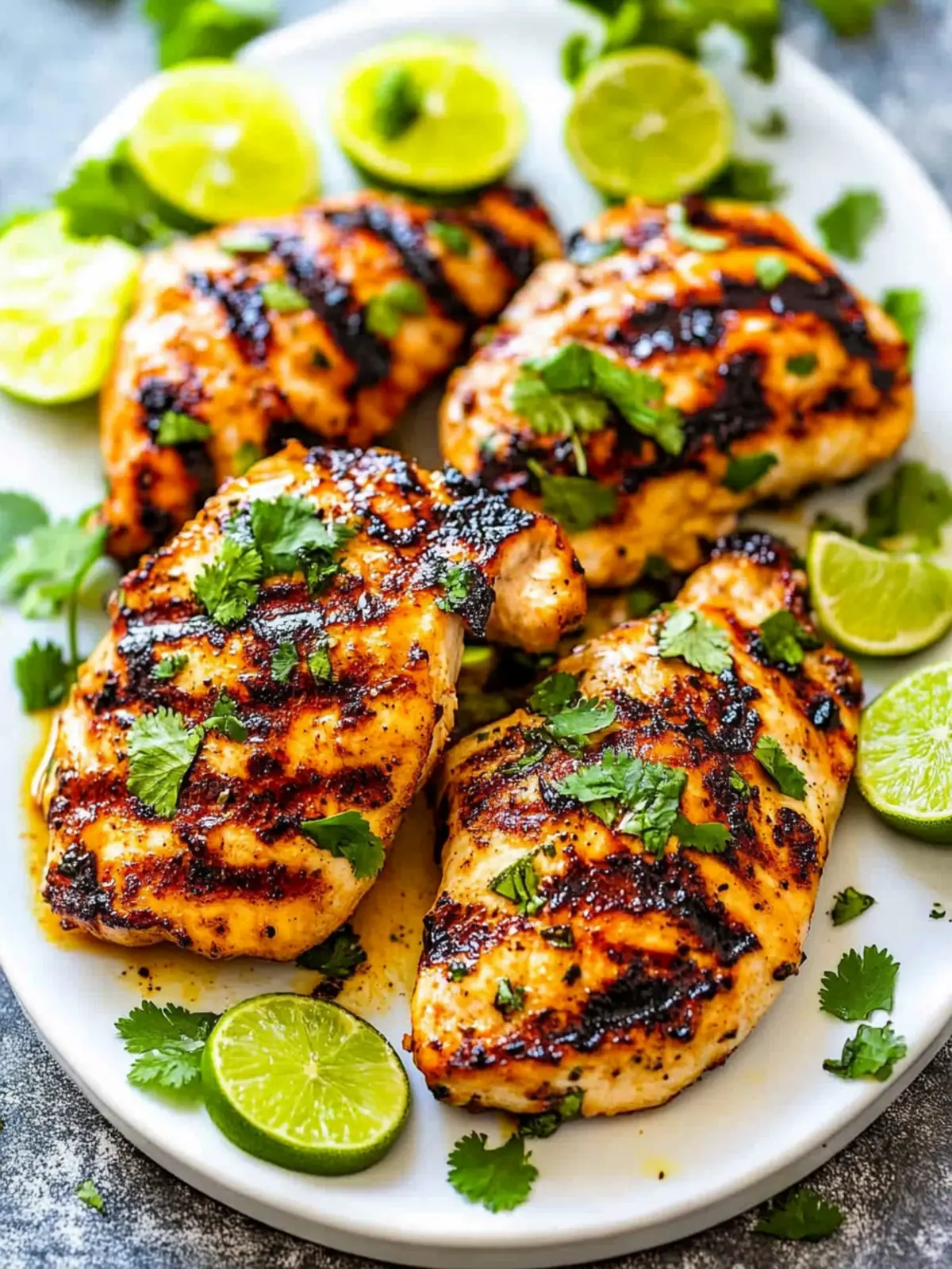 Zesty Grilled Lime Cilantro Chicken for Flavor Lovers 2 Grilled Lime Cilantro Chicken