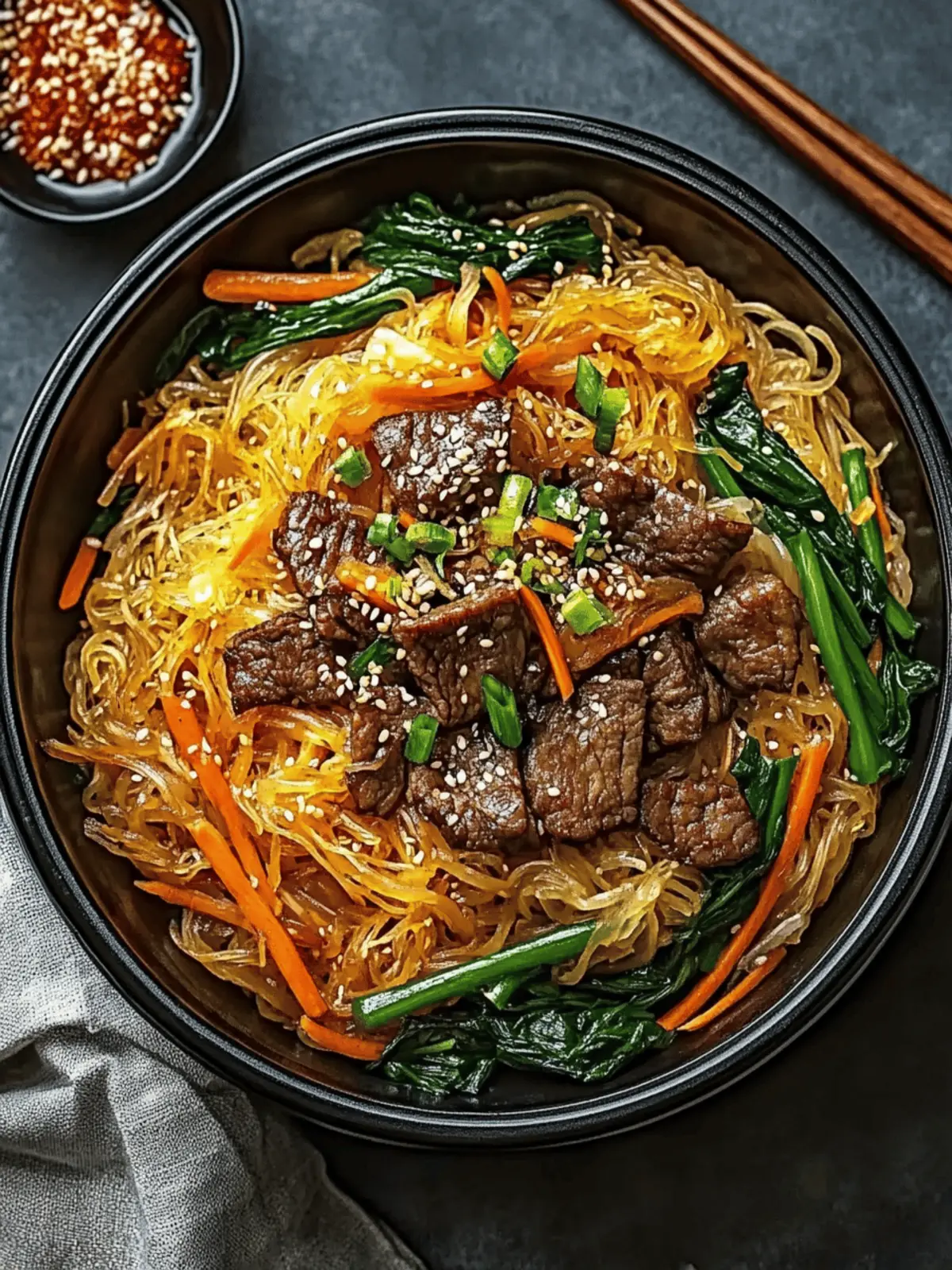 Delicious Japchae: Your Ultimate Sweet Potato Noodle Fix 4 Japchae