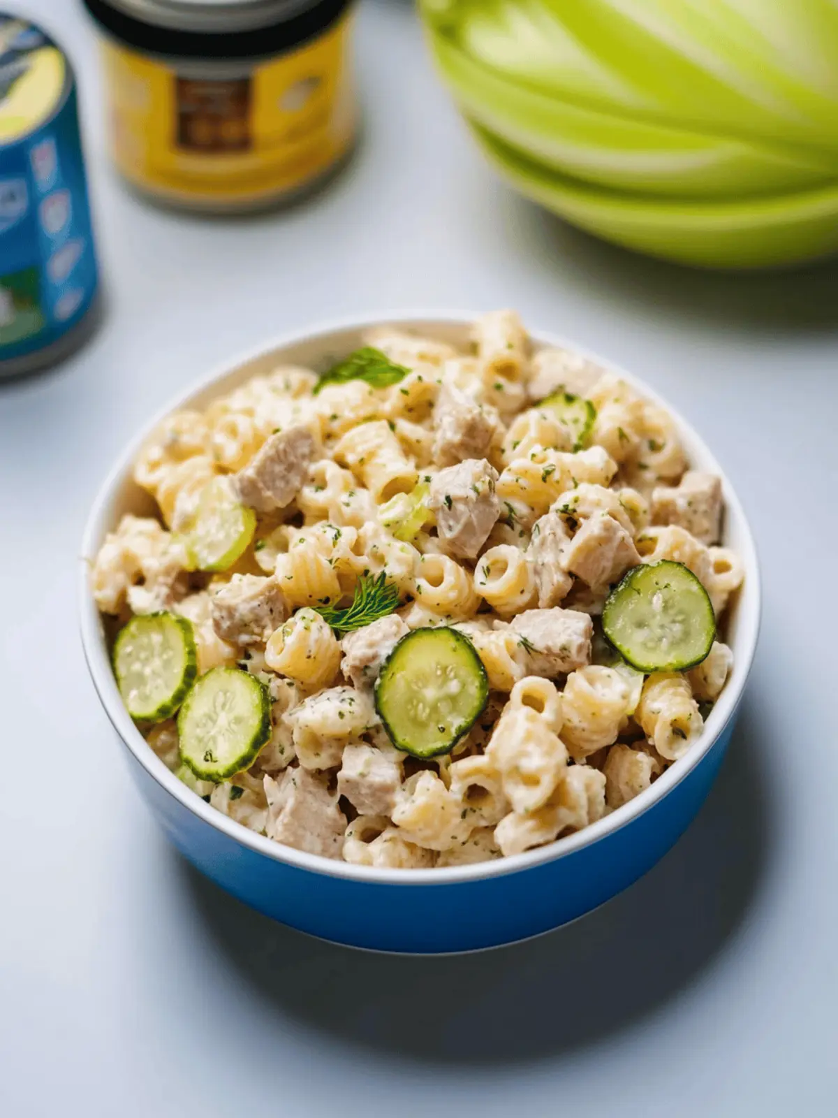 Dill Pickle Tuna Pasta Salad A Zesty Twist on Tradition 3 Dill Pickle Tuna Pasta Salad