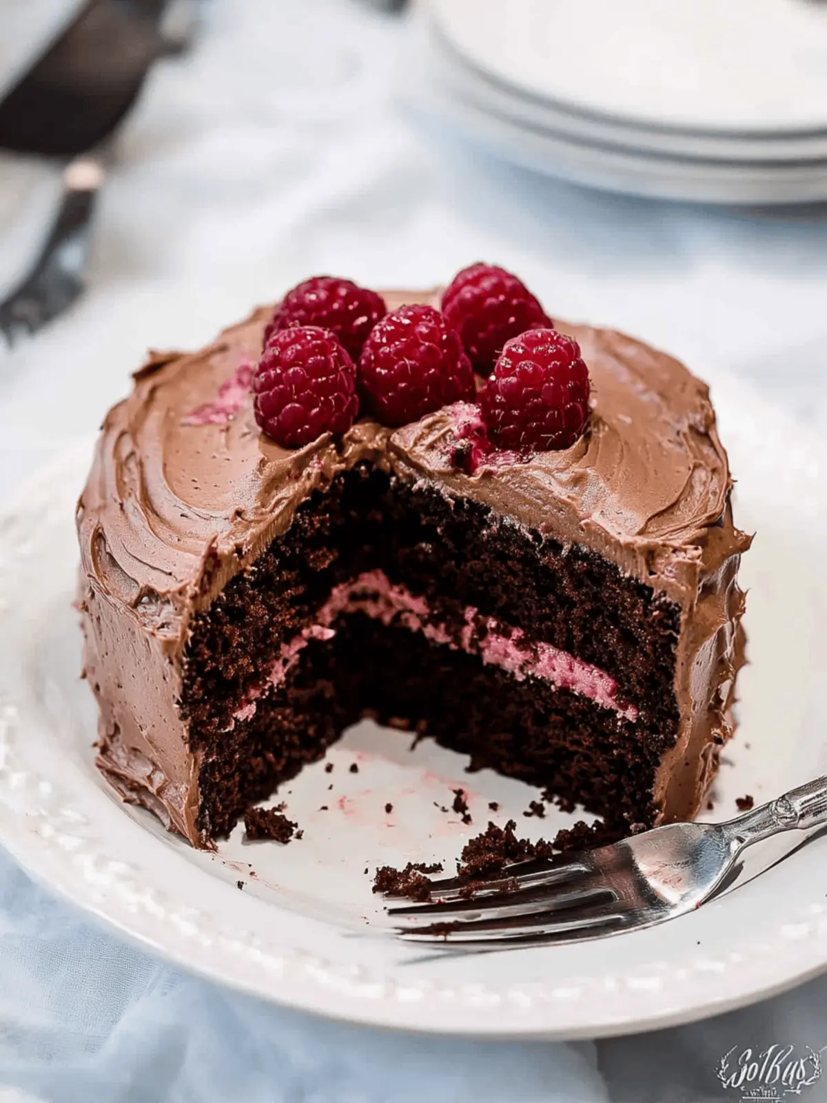 Decadent Moist Chocolate Raspberry Cake for Sweet Moments 2 Moist Chocolate Raspberry Cake