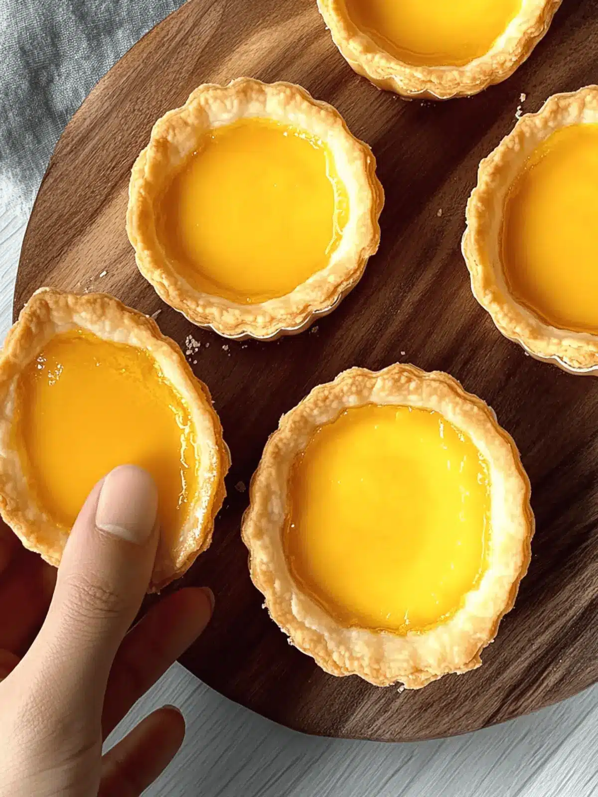 Irresistible Hong Kong Egg Tarts with Cookie Crust Delight 4 Hong Kong Egg Tarts