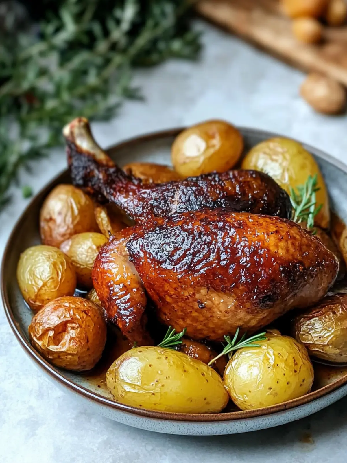 Crispy Roasted Duck and Potatoes for a Cozy Feast Night 3 Crispy Roasted Duck and Potatoes