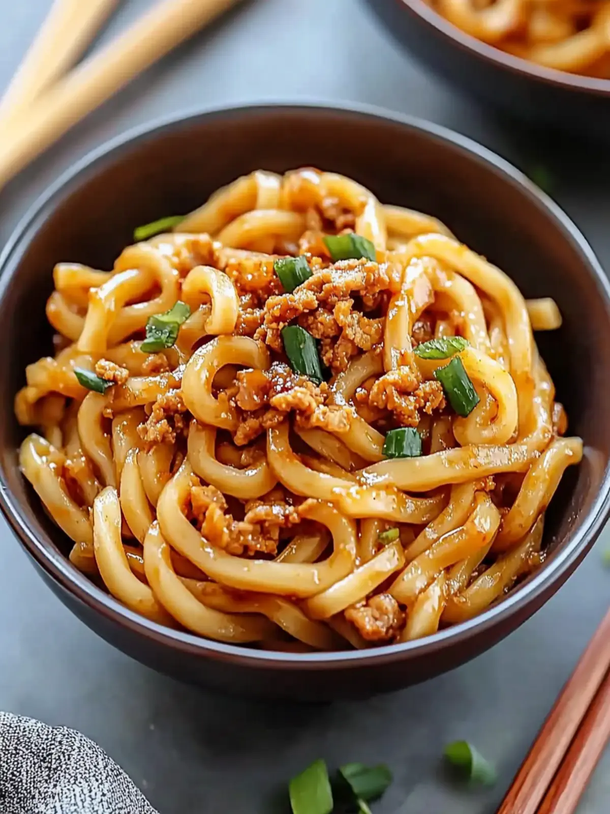 Quick & Tasty Spicy Garlic Udon Noodles in Just 15 Minutes 3 Spicy Garlic Udon Noodles