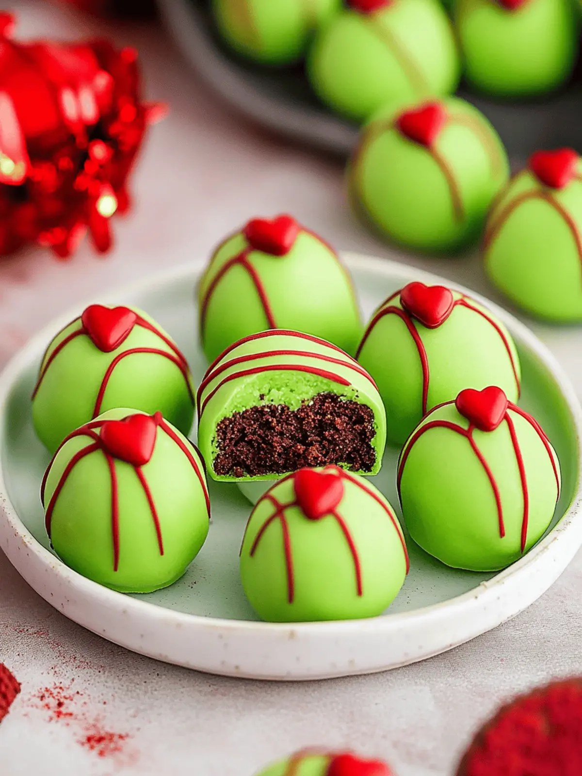 Deliciously Fun Grinch Oreo Balls for Your Holiday Treats 2 Grinch Oreo Balls