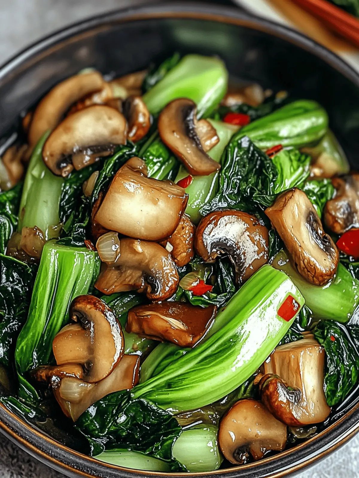 Easy Bok Choy and Mushroom Stir Fry Ready in 15 Minutes 3 Bok Choy and Mushroom Stir Fry