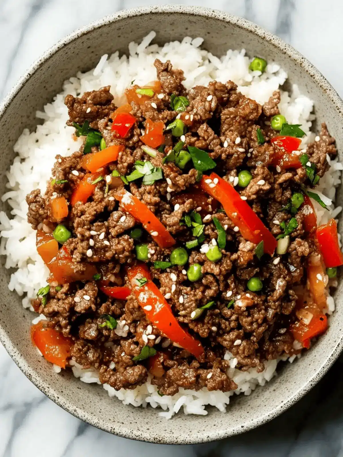 Savory Beef and Pepper Rice Bowls for Easy Homemade Joy 2 Beef and Pepper Rice Bowls