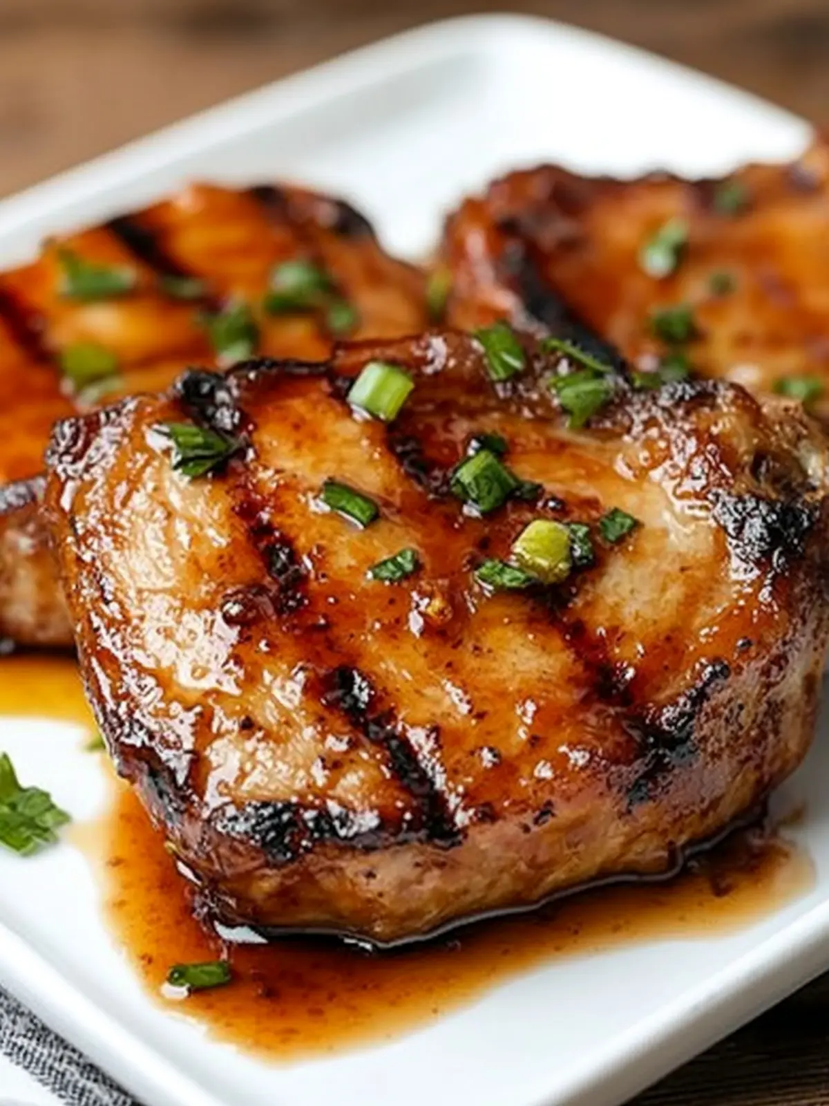 Sweet and Spicy Honey Sriracha Pork Chops You'll Love 2 Honey Sriracha Pork Chops