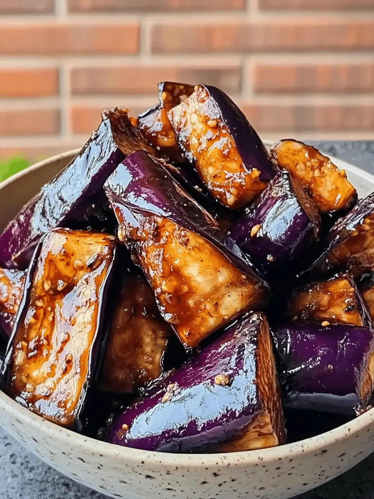 Sticky Garlic Eggplant That's Absolutely Finger-Licking Good 2 Sticky Garlic Eggplant