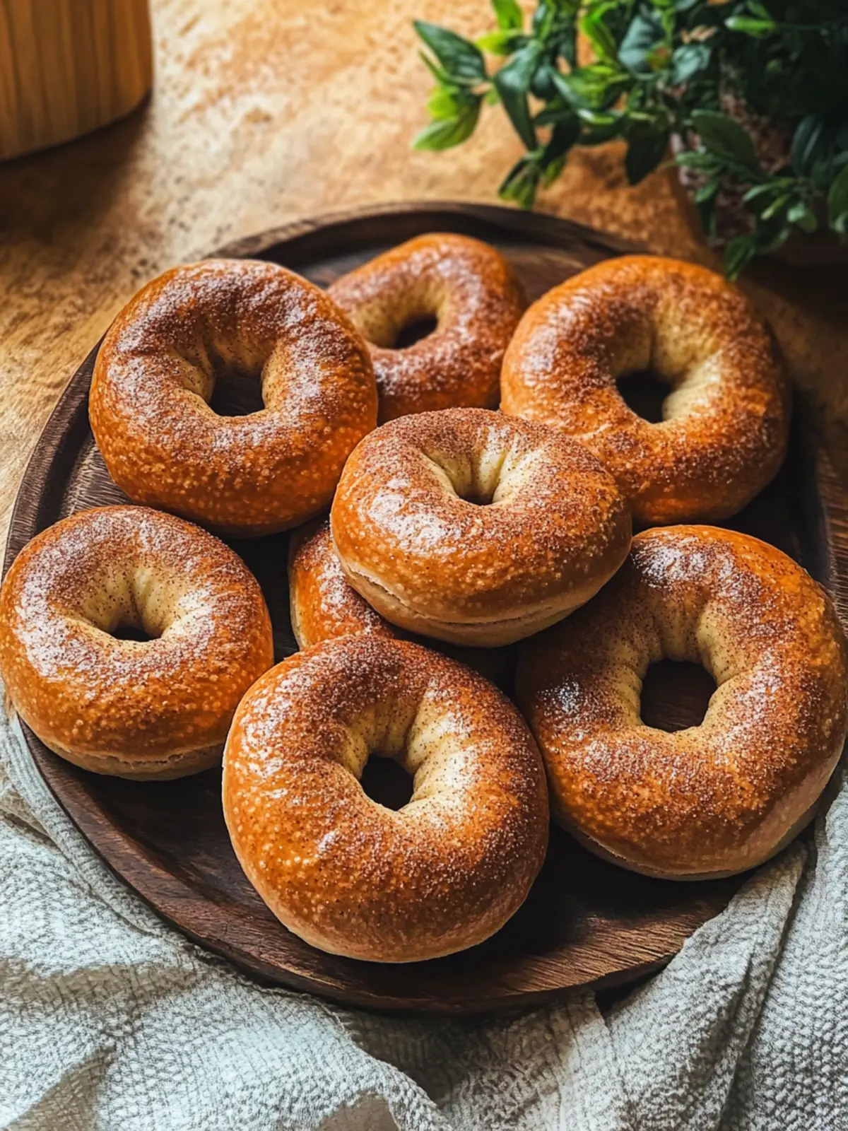 Deliciously Fluffy Cinnamon Bagels You Can Make at Home 2 Cinnamon Bagels