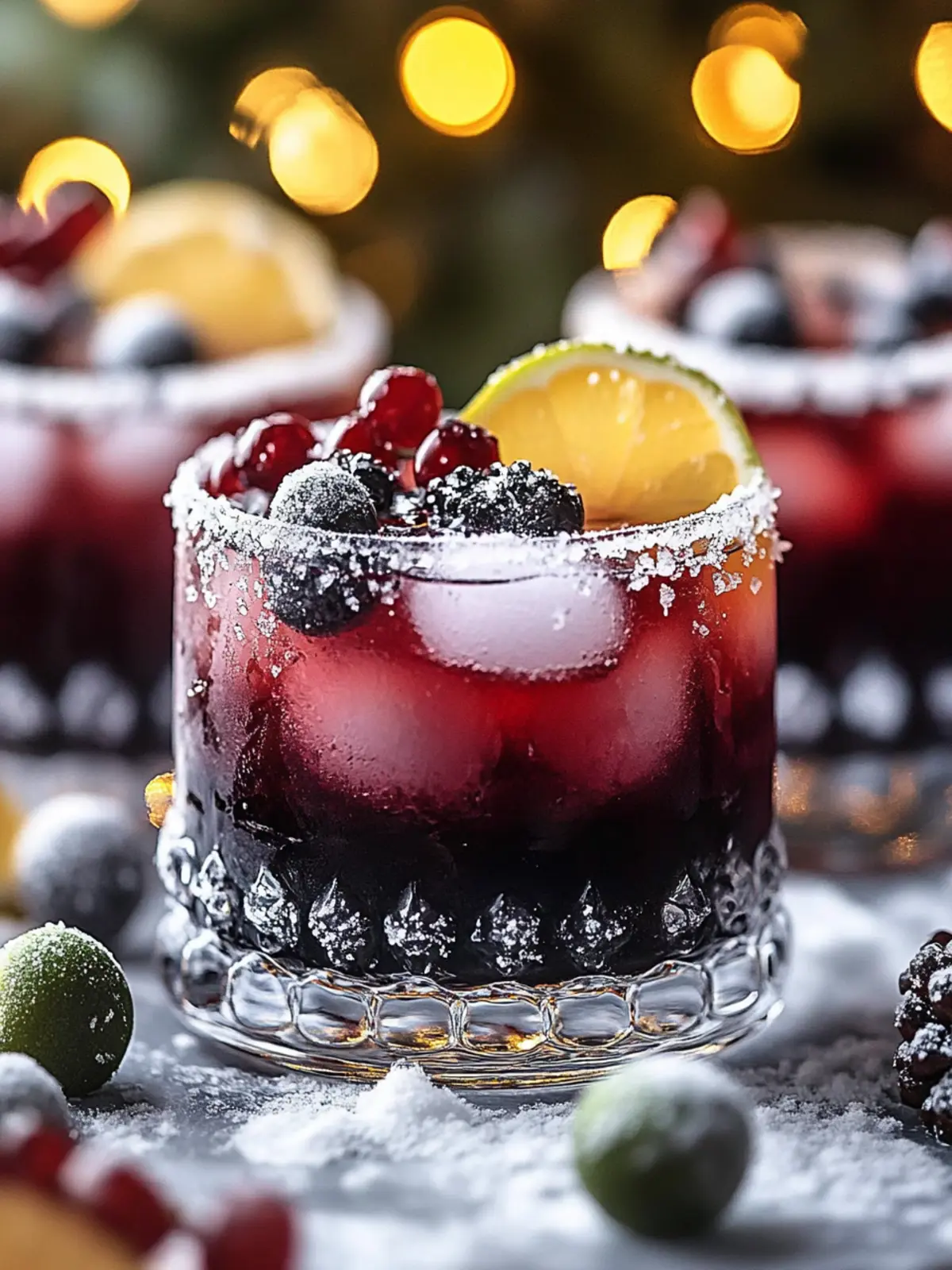 Midnight Frost Christmas Punch: Festive Berry Bliss Unleashed 3 Midnight Frost Christmas Punch