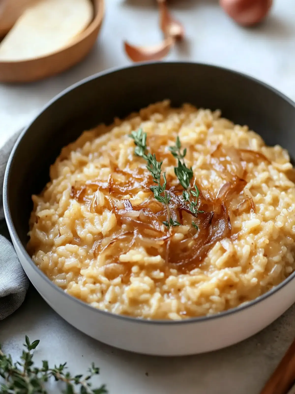 Creamy Caramelized Onion Risotto for Ultimate Comfort Food Bliss 4 Caramelized Onion Risotto