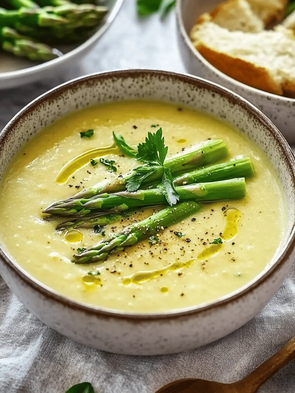 Creamy Asparagus Soup That'll Brighten Your Day 2 Asparagus Soup