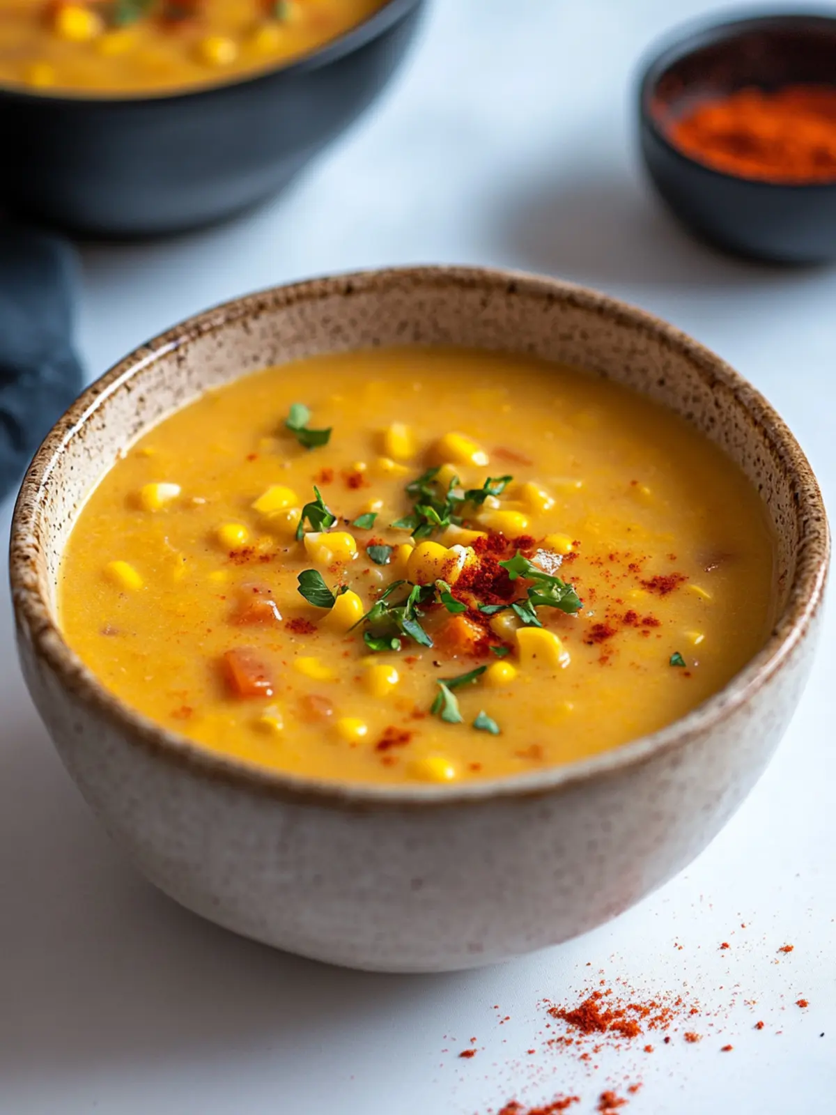 Creamy Vegan Sweet Potato Corn Chowder to Warm Your Soul 3 Vegan Sweet Potato Corn Chowder