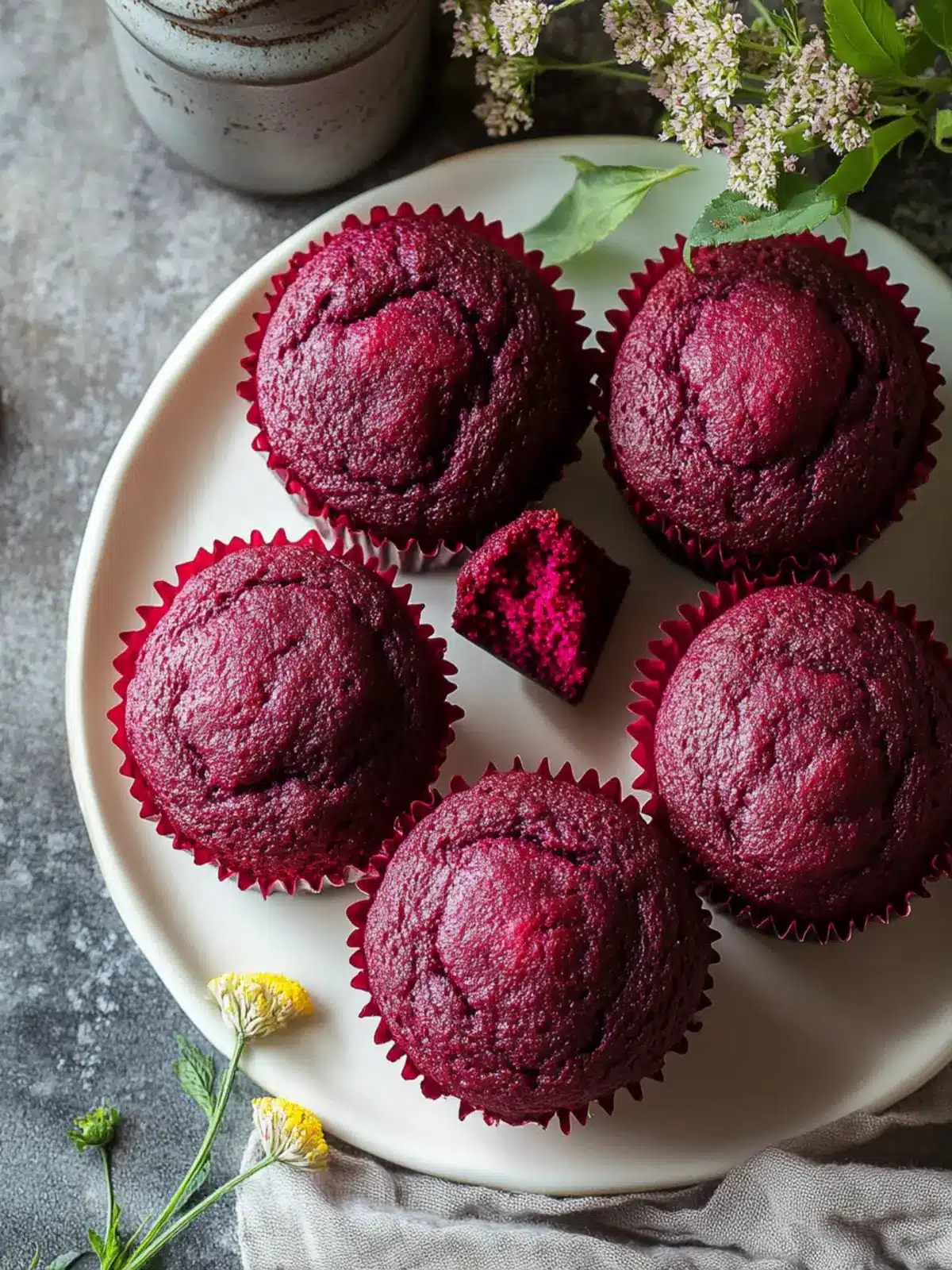 Deliciously Healthy Beet Muffins for Guilt-Free Snacking 2 Beet Muffins