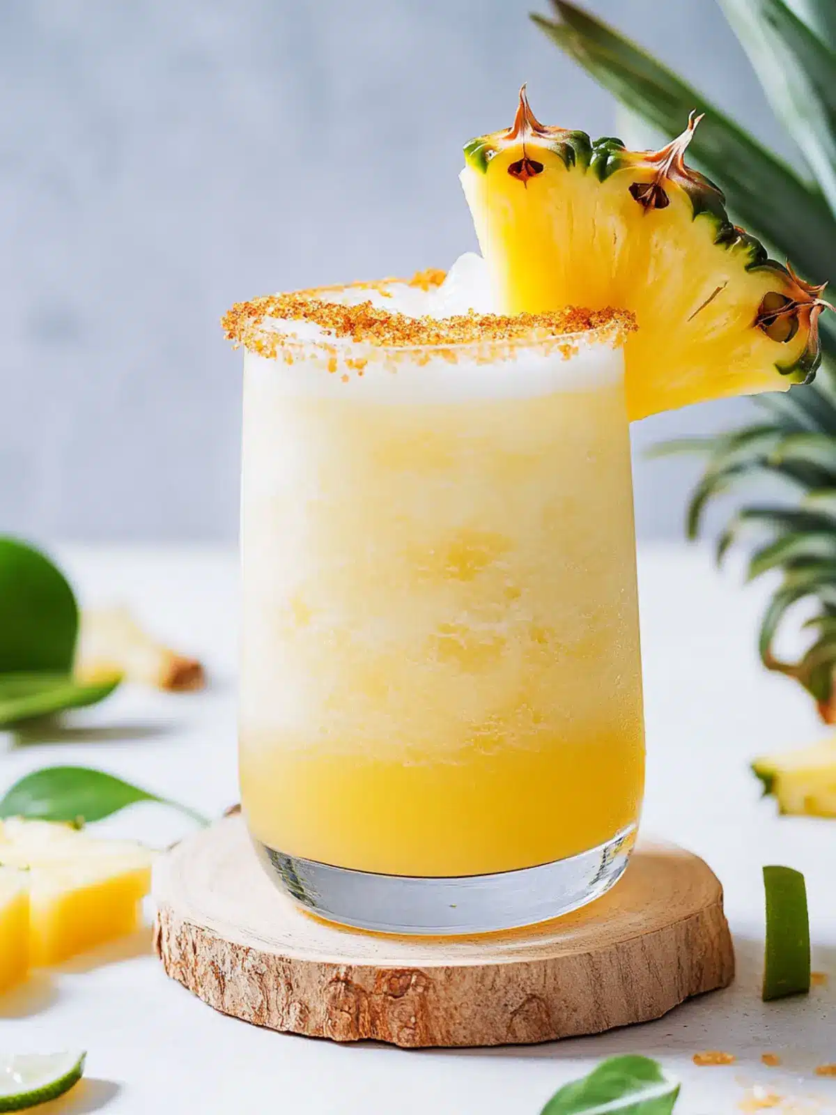 Refreshing Pineapple Mocktail: A Tropical Escape at Home 2 Pineapple Mocktail