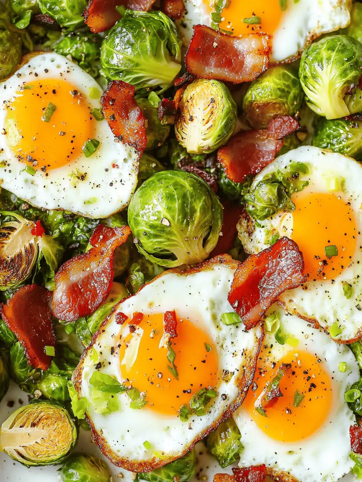 Brussels Sprouts, Eggs and Bacon: A Cozy Brunch Delight 3 Brussels Sprouts, Eggs and Bacon