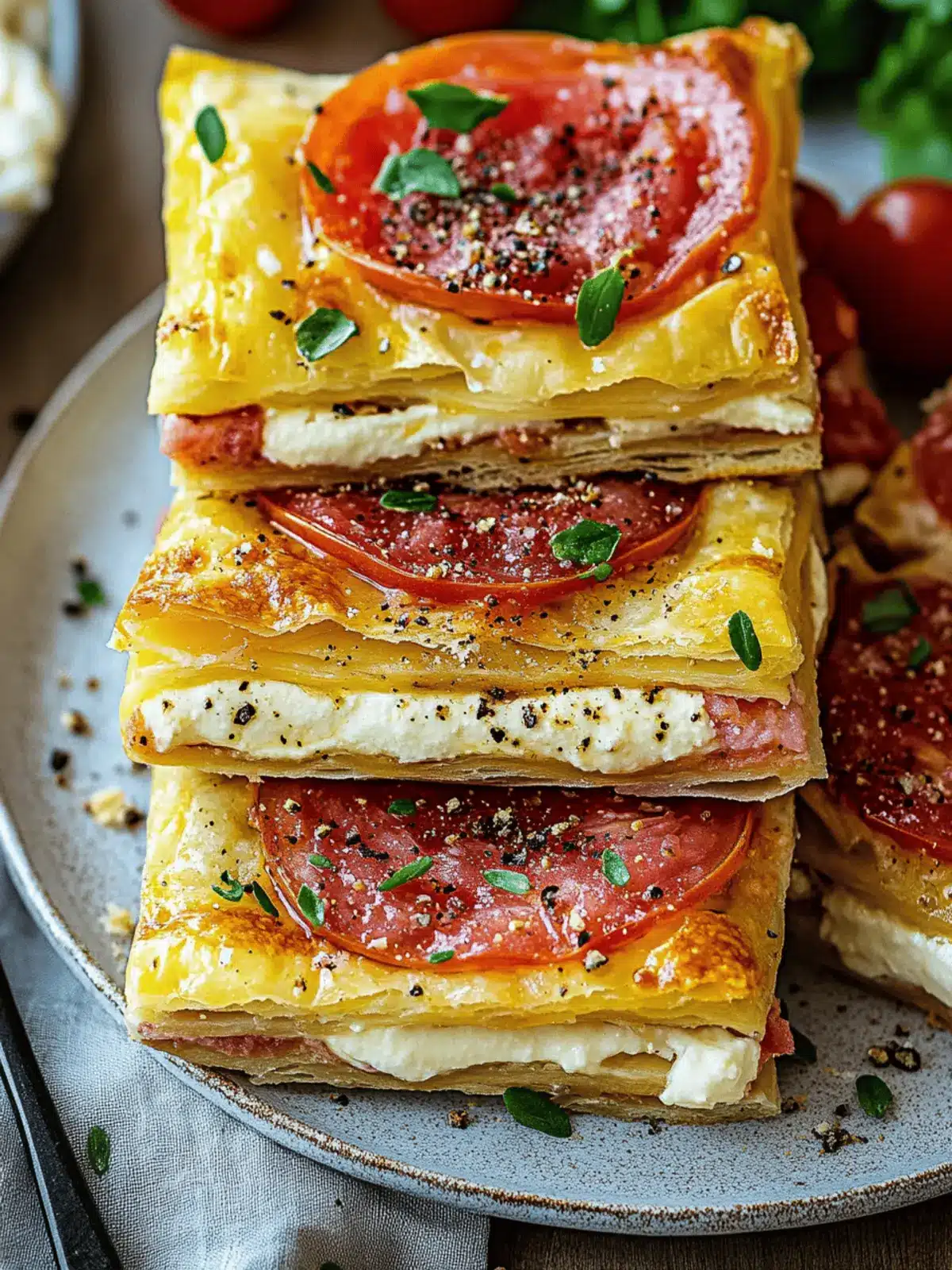 Savory Antipasto Squares Perfect for Any Gathering 4 Antipasto Squares