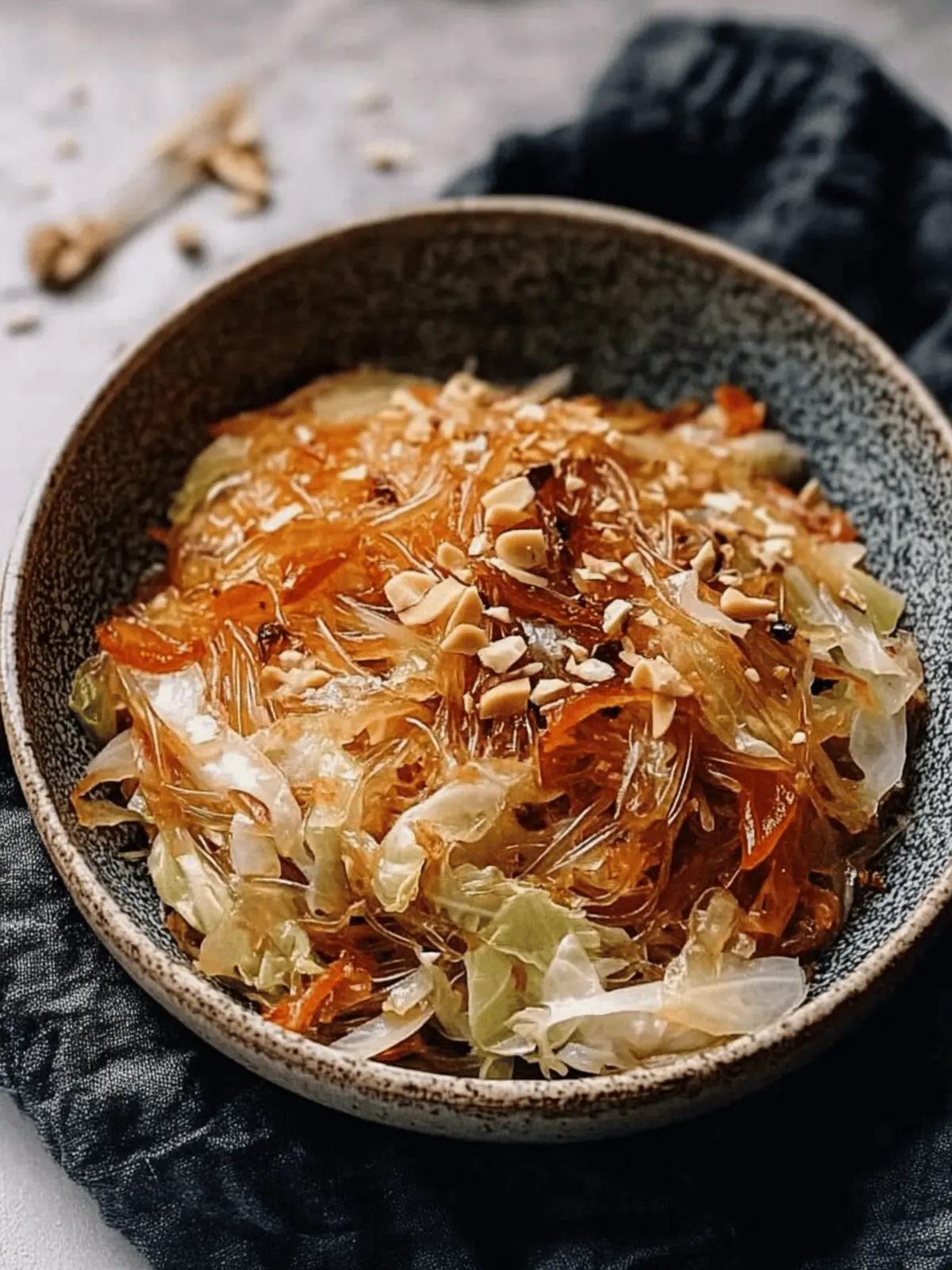 Delicious Stir Fried Cabbage with Glass Noodles in 25 Minutes 2 Stir Fried Cabbage with Glass Noodles
