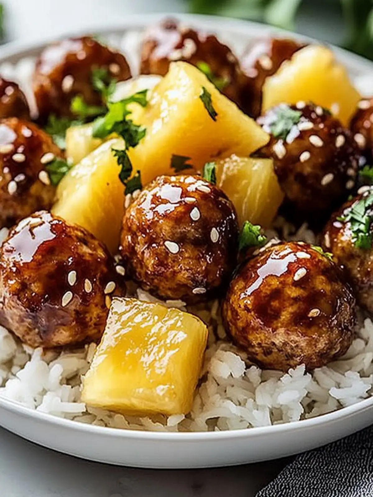 Savory Pineapple Meatballs for a Quick Flavor Boost 3 Pineapple Meatballs