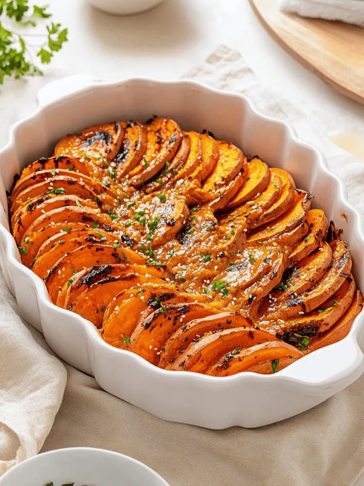 Savory Baked Miso Sweet Potato Slices You'll Adore 4 Baked Miso Sweet Potato Slices