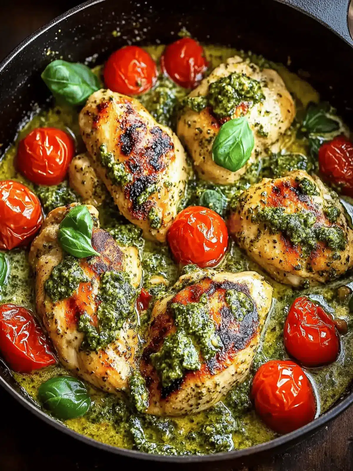 Creamy Pesto Chicken: A 30-Minute Family Favorite Dinner 3 Creamy Pesto Chicken