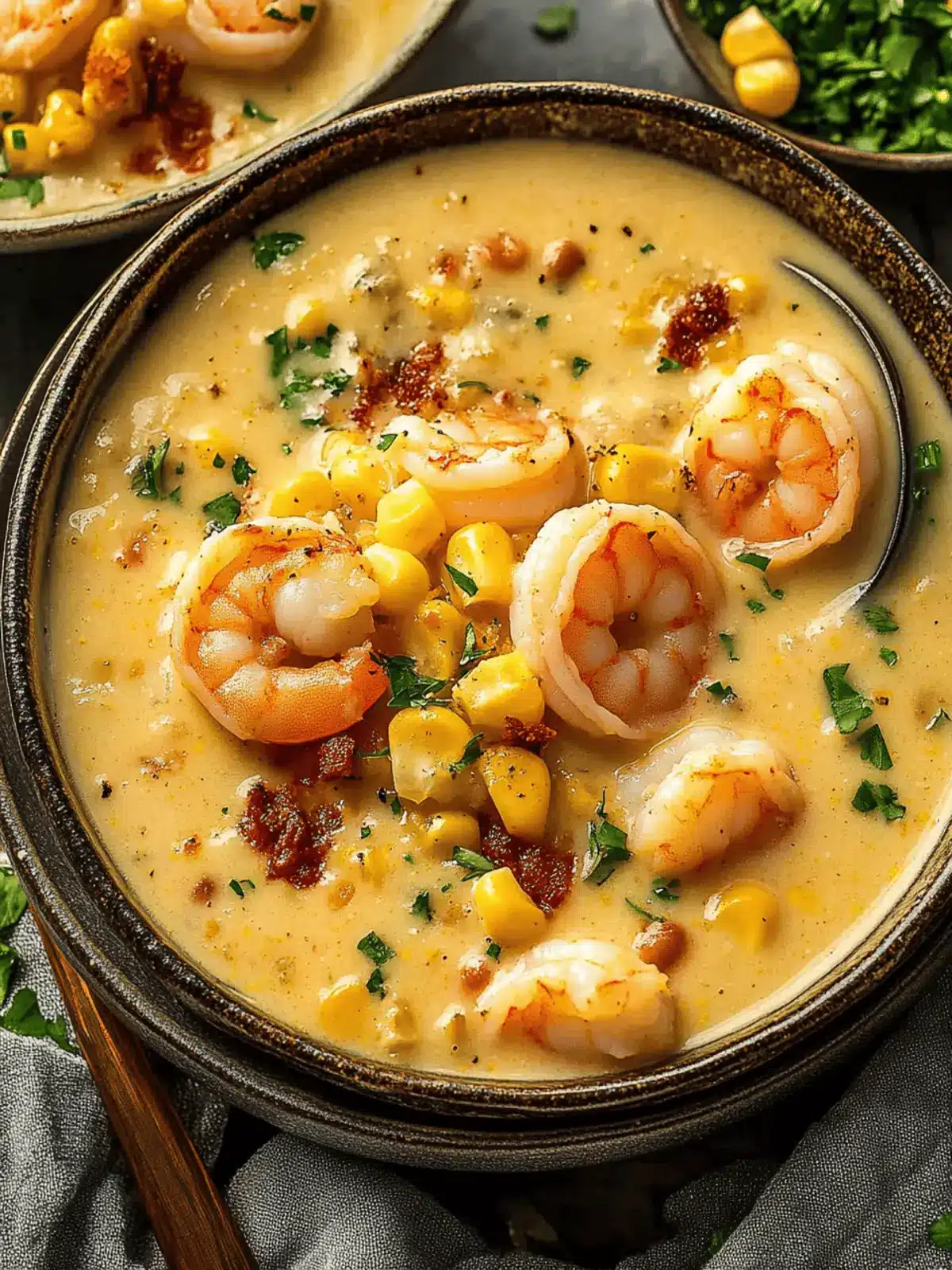 Delicious New Orleans Shrimp and Corn Bisque to Warm Your Soul 3 New Orleans Shrimp and Corn Bisque