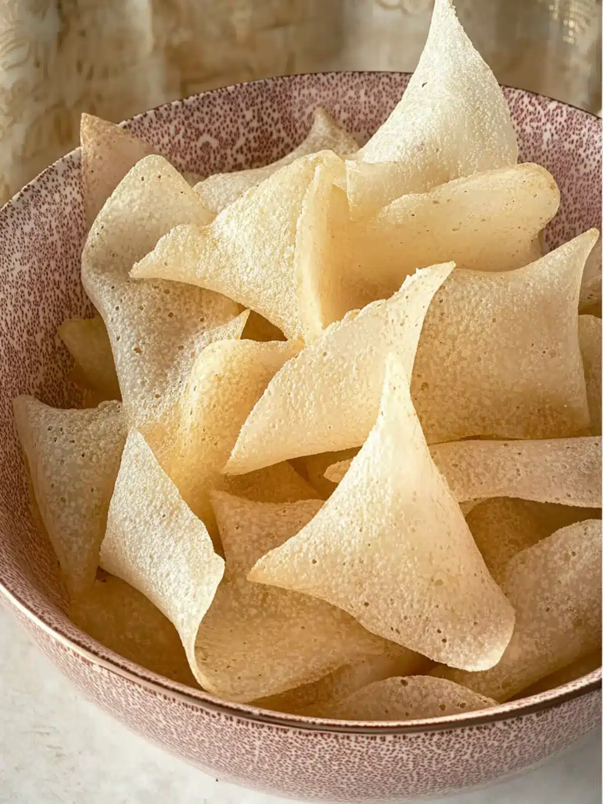 Crispy Air Fryer Rice Paper Pop Chips You ll Love to Snack On 2 Air Fryer Rice Paper Pop Chips