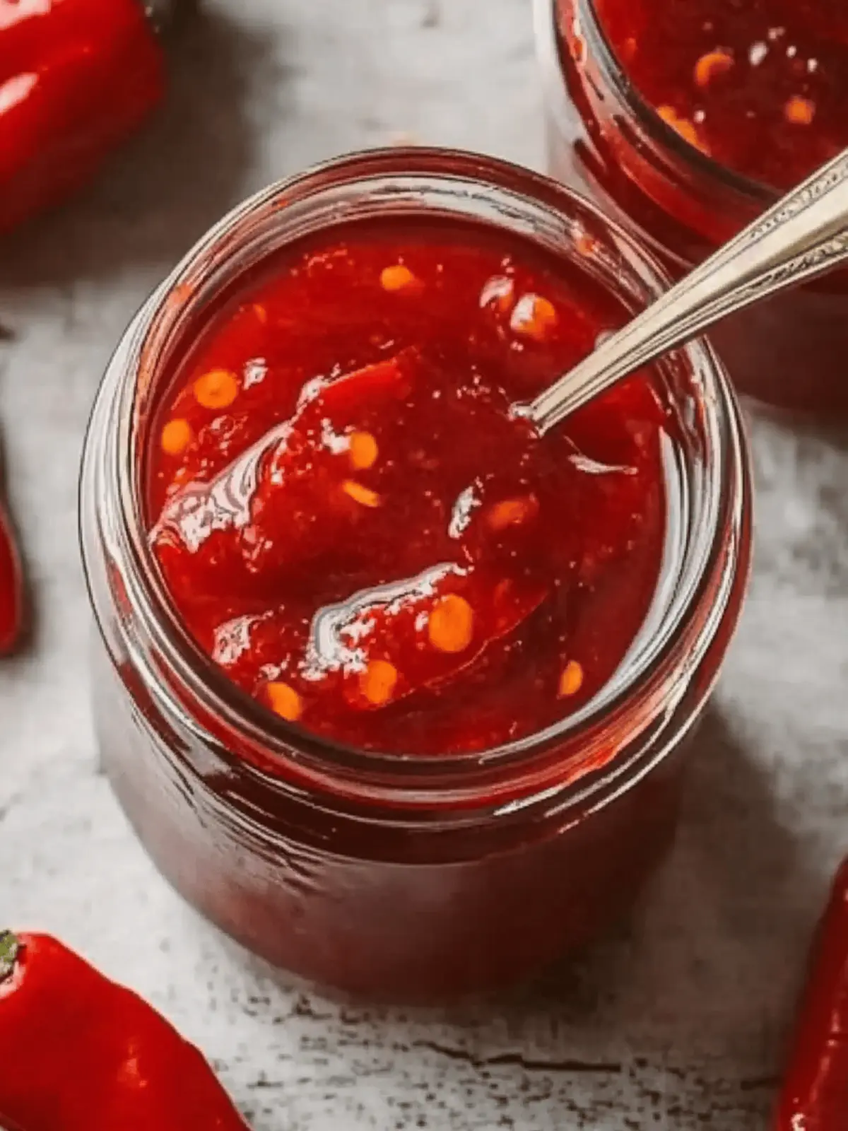 Sweet & Spicy Red Pepper Jelly for Your Next Charcuterie Board 4 Red Pepper Jelly