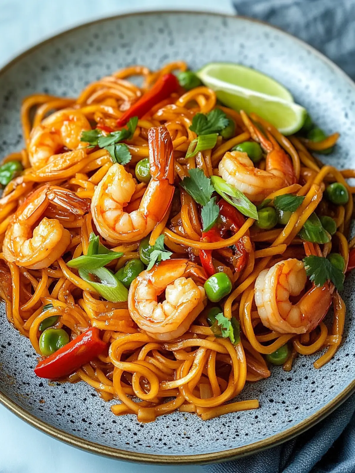 Savor this Savory Prawn and Noodle Stir-Fry in 20 Minutes! 3 Prawn and Noodle Stir-Fry
