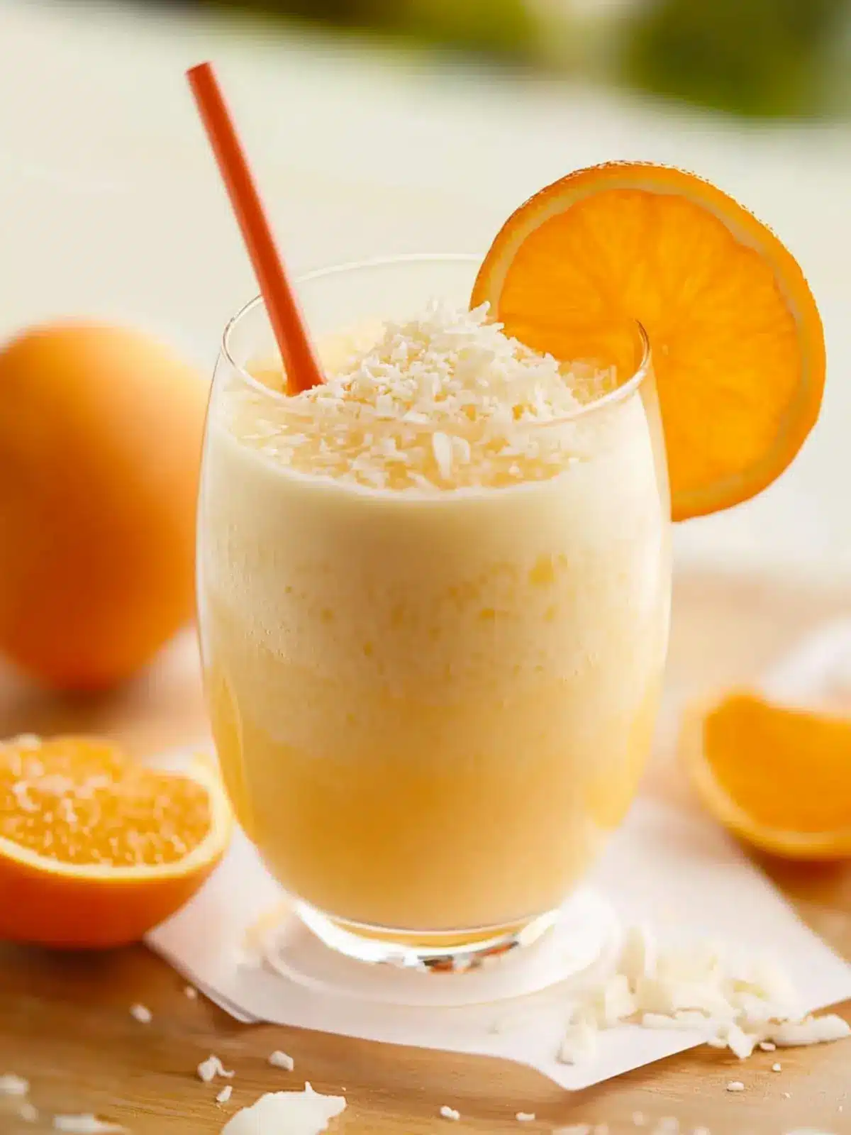 Delicious Coconut Orange Julius in Just 5 Minutes 2 Coconut Orange Julius