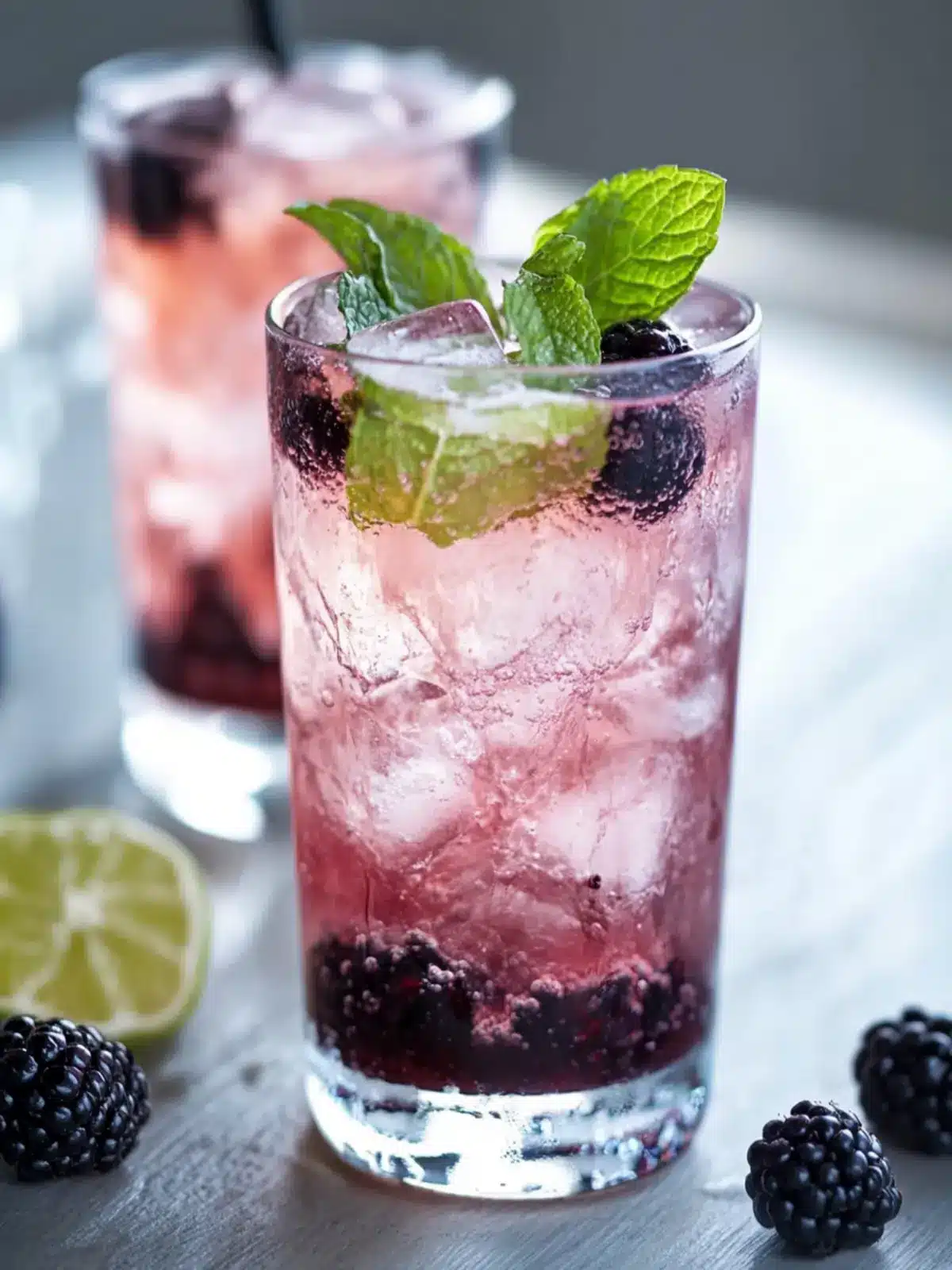 Refreshing Blackberry Mint Mojito for Ultimate Chill Vibes 3 Blackberry Mint Mojito