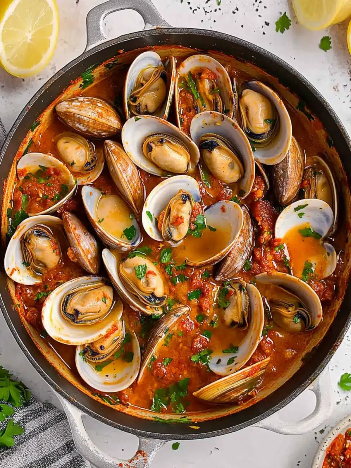 Savor Clams and Chorizo for a Dinner to Remember 4 Clams and Chorizo
