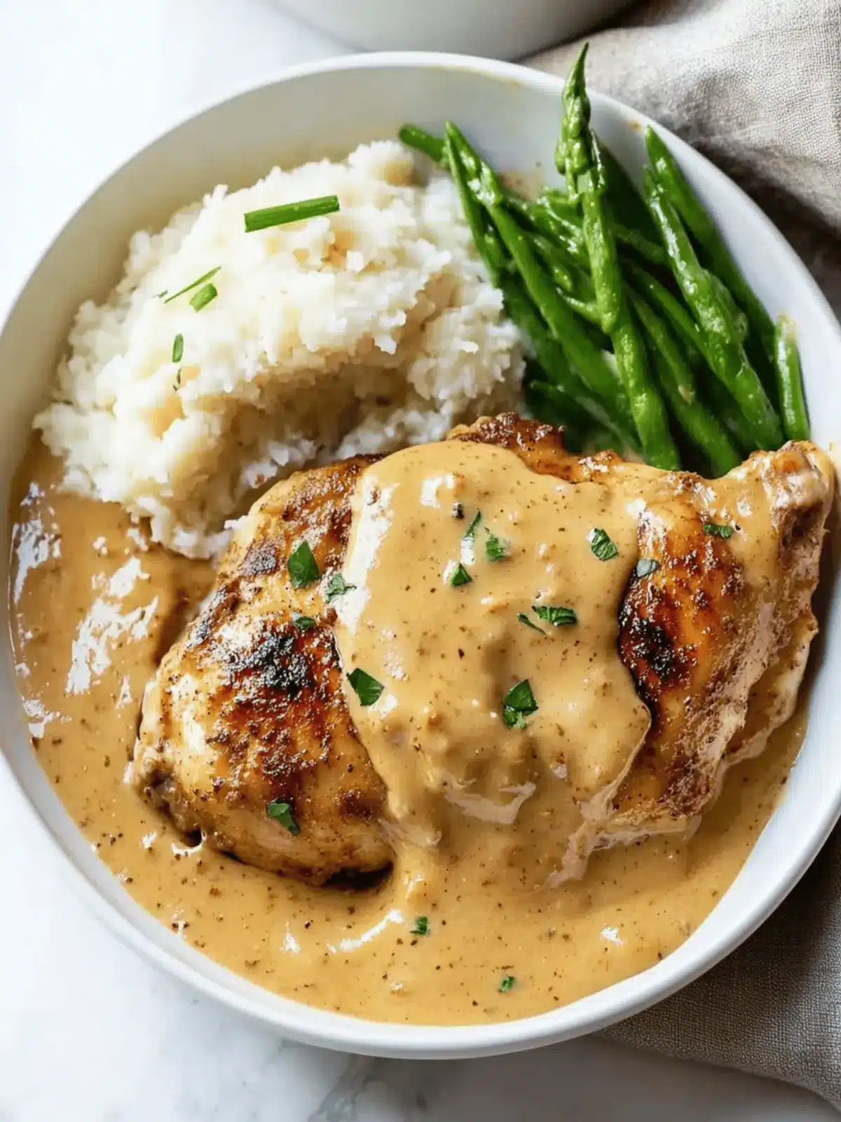 Creamy Garlic Chicken: One-Skillet Wonder for Weeknight Dinners 2 Creamy Garlic Chicken