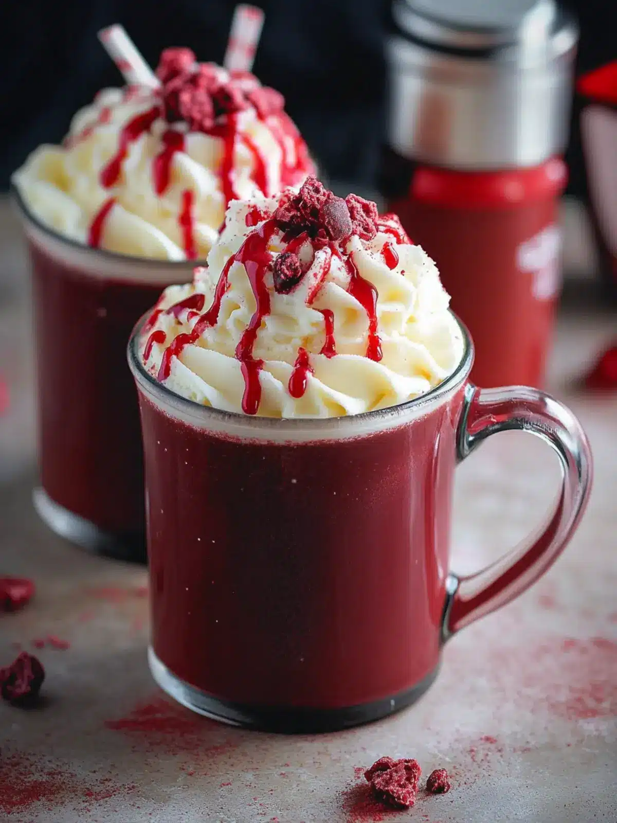 Decadent Red Velvet Hot Chocolate for Cozy Evenings 3 Red Velvet Hot Chocolate