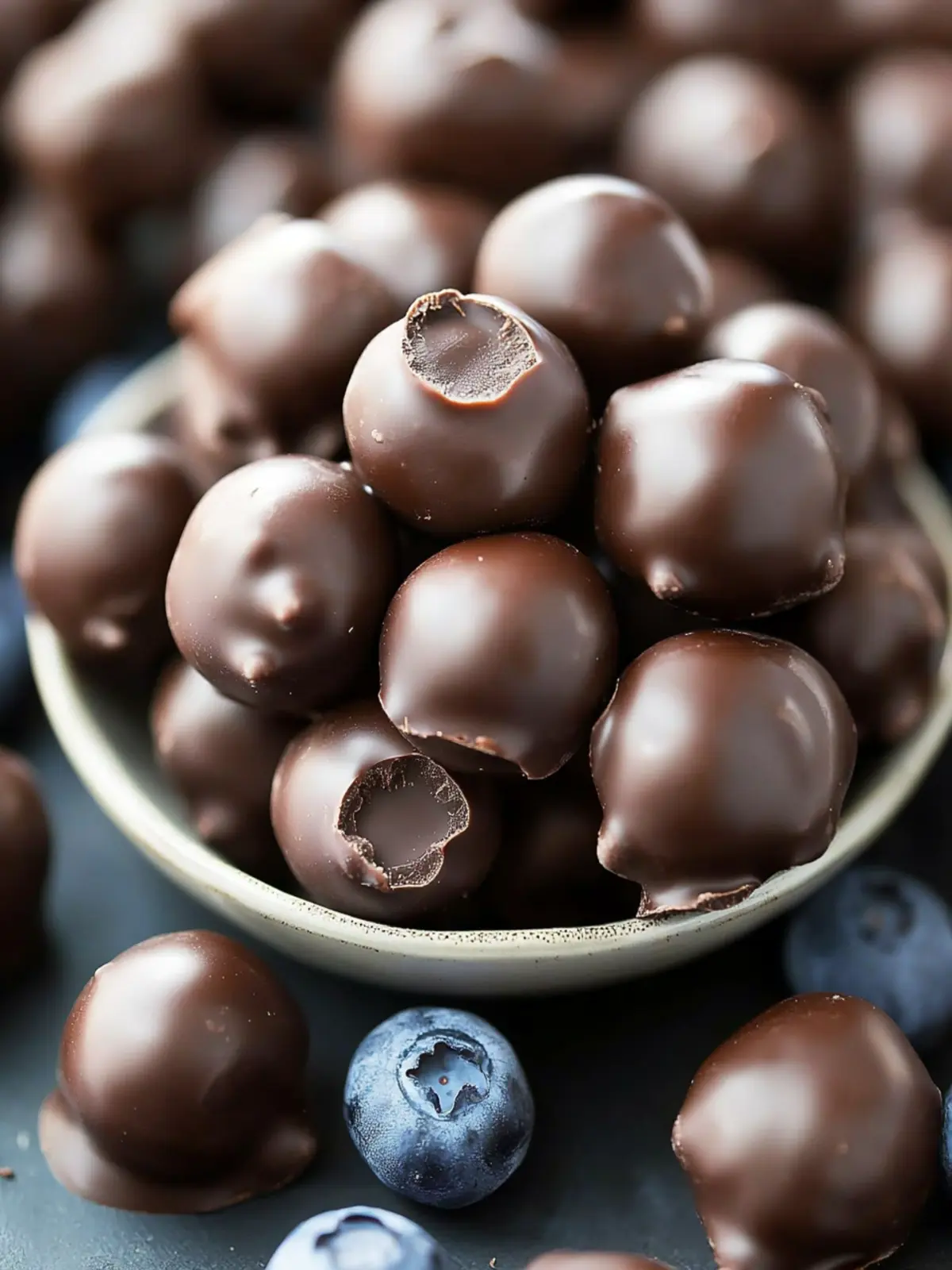 Decadent Chocolate Covered Blueberries for Guilt-Free Indulgence 3 Chocolate Covered Blueberries
