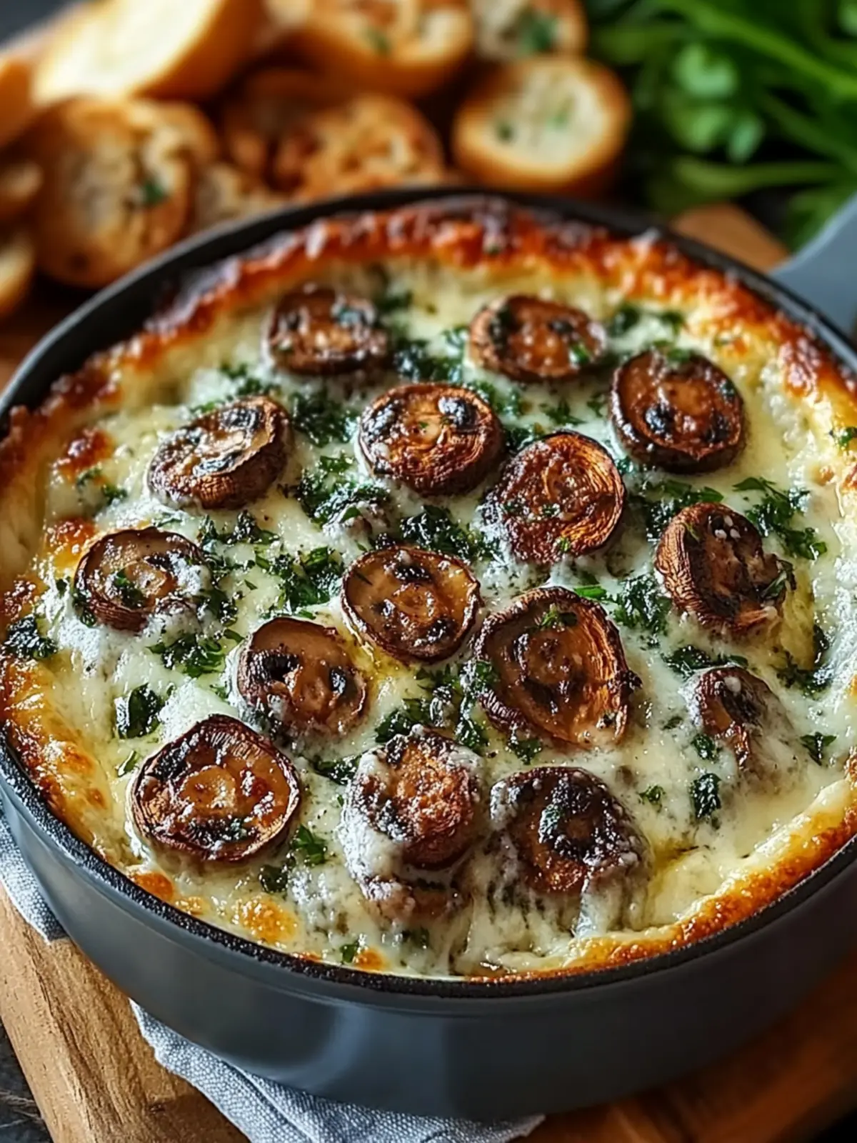 Irresistible Stuffed Mushroom Dip That'll Wow Your Guests 3 Stuffed Mushroom Dip