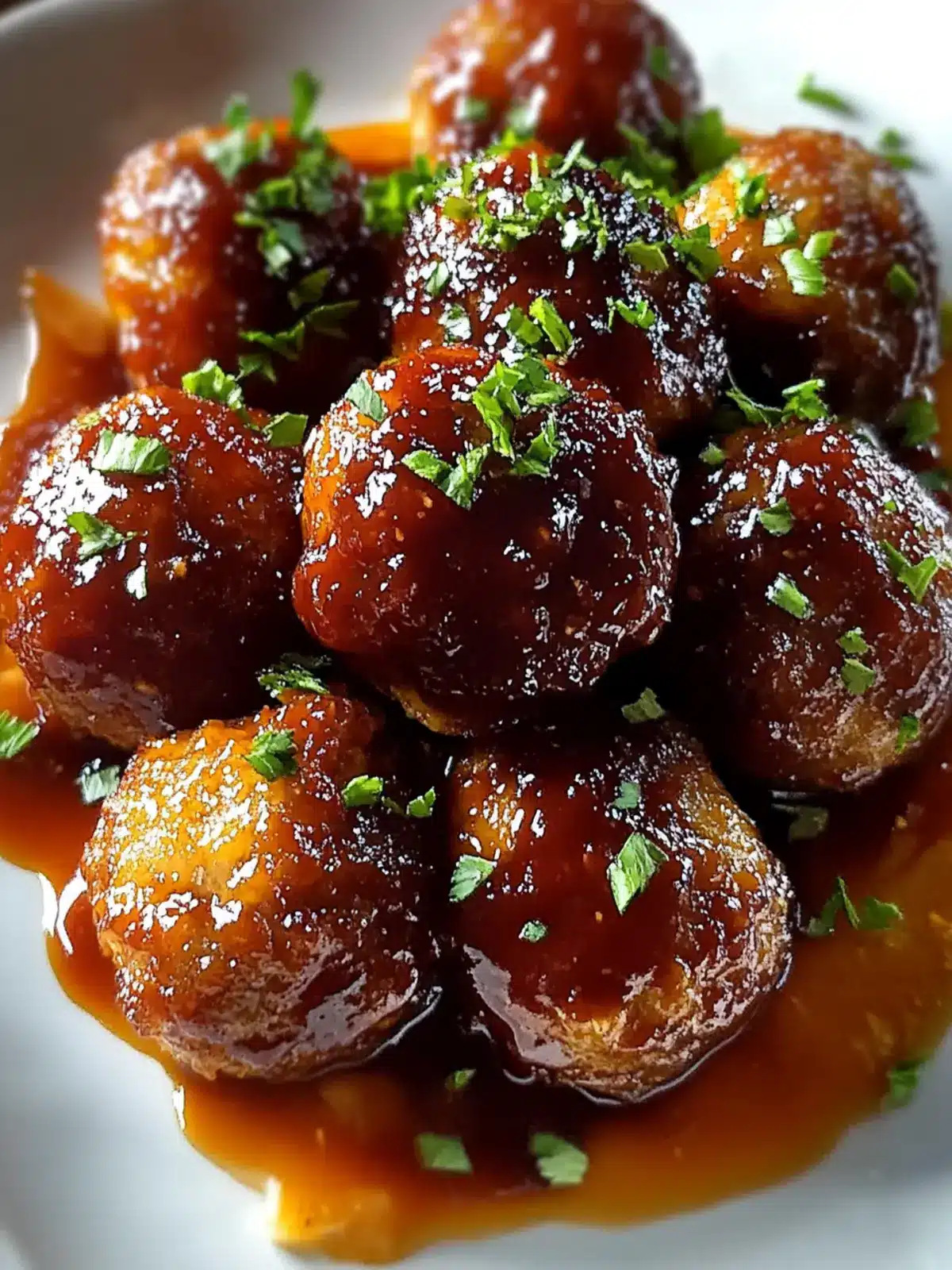 Irresistible Whiskey Peach BBQ Meatballs for Flavor Lovers 2 Whiskey Peach BBQ Meatballs