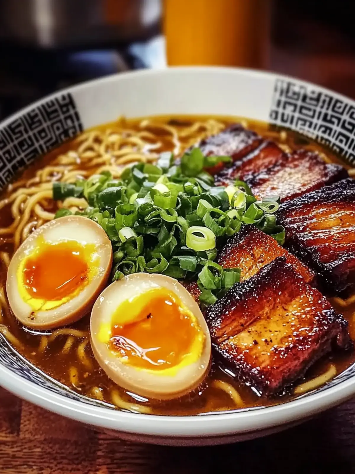 Irresistible Roasted Pork Belly Ramen with Soy Eggs Delight 3 Roasted Pork Belly Ramen with Soy Eggs